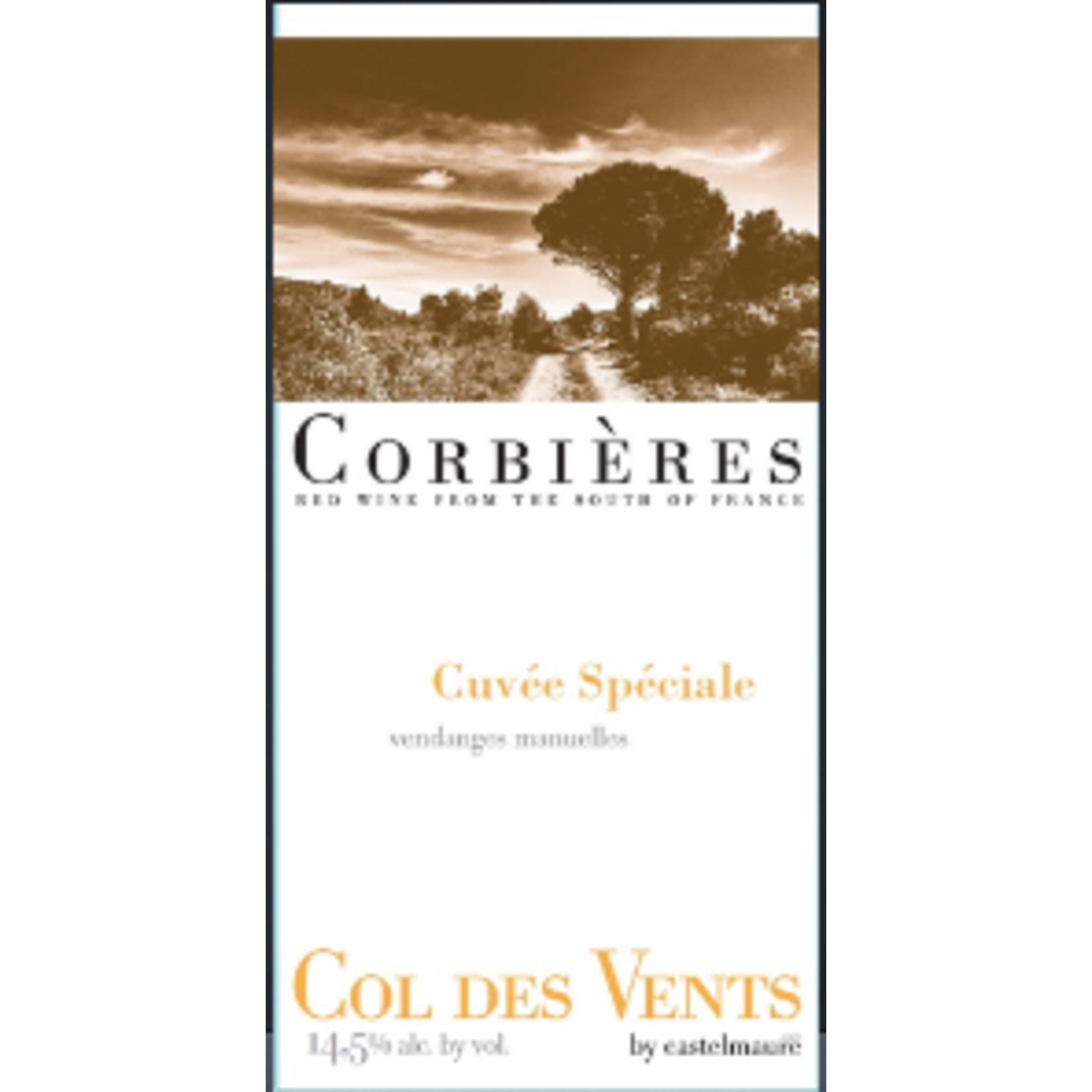 Clos Des Vents Col Des Vents Castelmaure Corbieres Rouge 2018 Languedoc, France