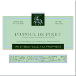 Pomerols Hugues Beaulieu Picpoul de Pinet HB 2022 Languedoc, France