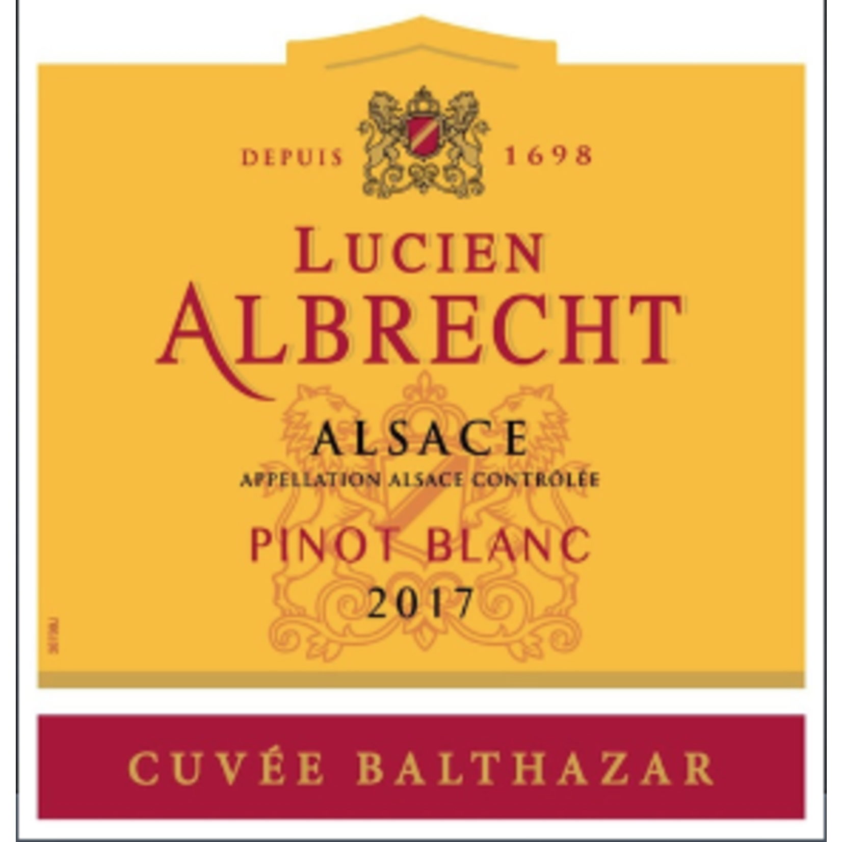 Lucien Albrecht Lucien Albrecht Cuvee Balthazar Pinot Blanc 2021 Alsace, France