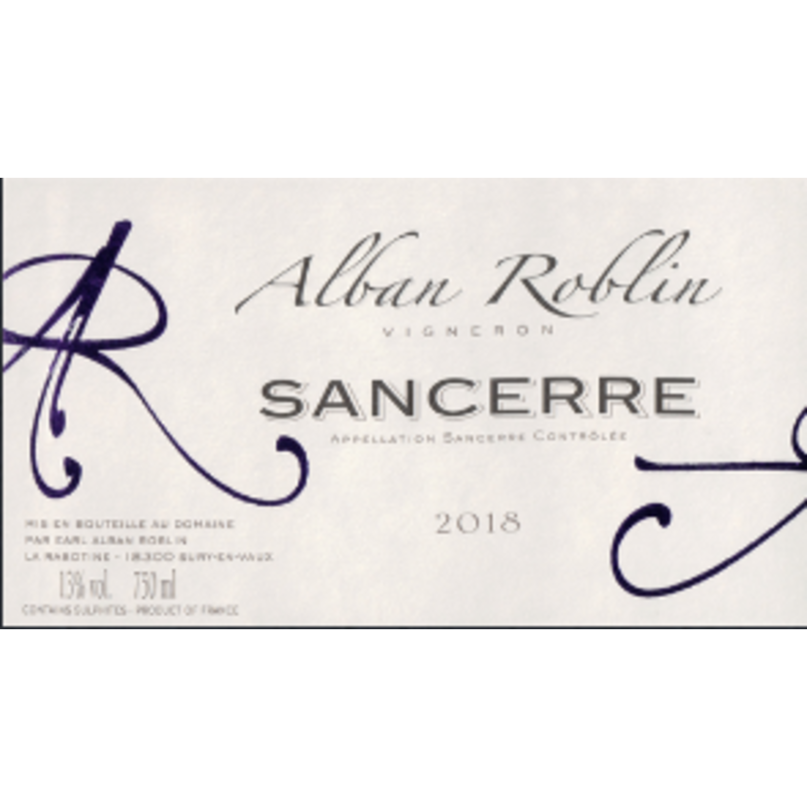 Alban Roblin Alban Roblin Sancerre 2022 Loire, France