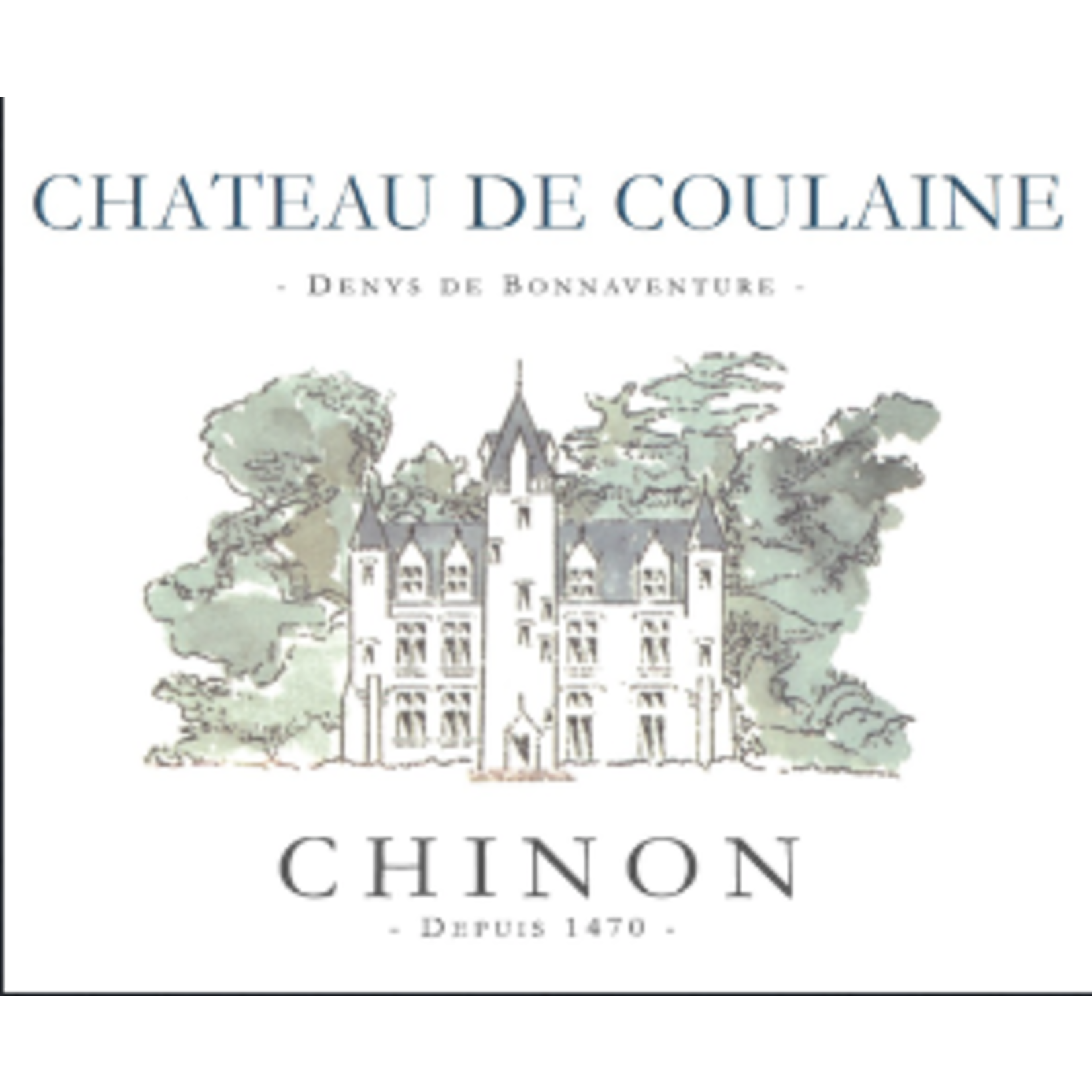 Chateau de Coulaine Ch De Coulaine Chinon 2021 Loire,France