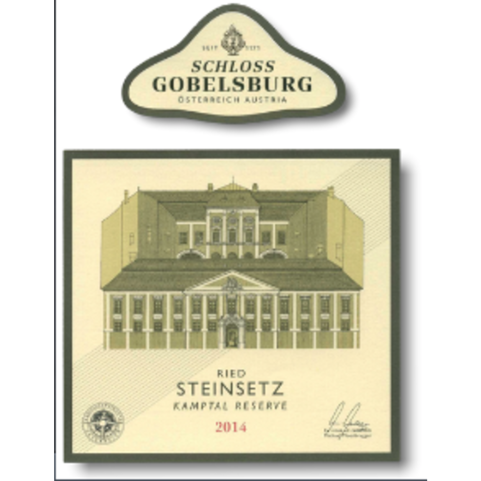 Schloss Gobelsburg Schloss Gobelsburg Ried Steinsetz Gruner Veltliner Kamptal 2022 Austria