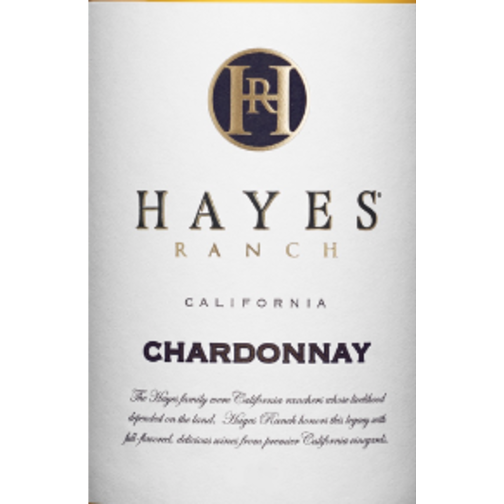 Hayes Ranch Hayes Ranch Chardonnay 2022 California