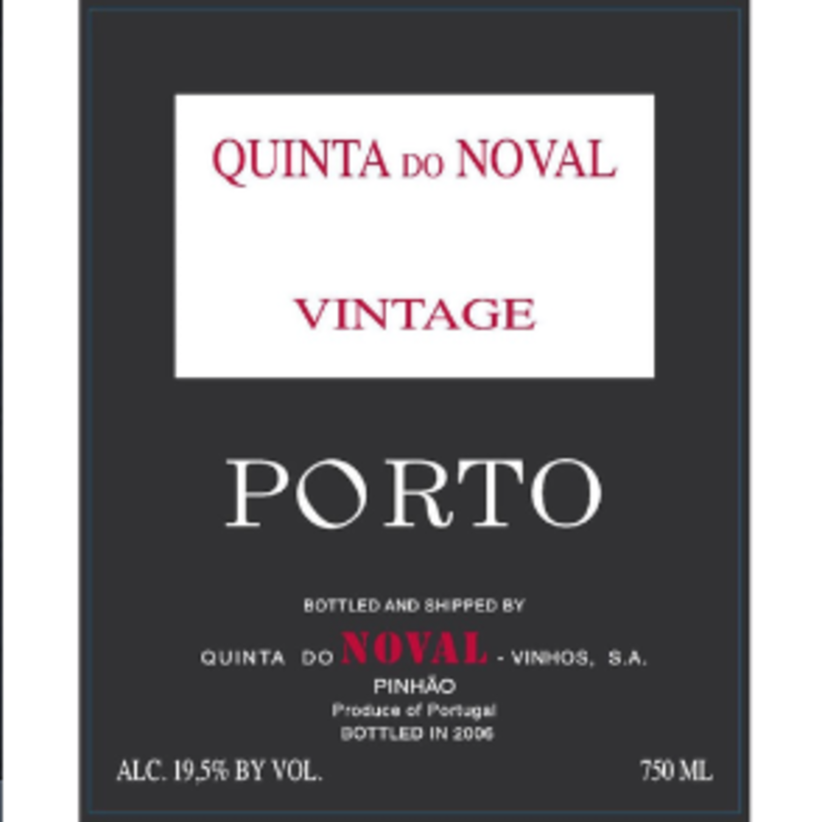Quinta do Noval Quinta Do Noval 2018 Vintage Port Portugal