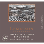 Lemelson Vineyards Lemelson Vineyards Thea's Selection Pinot Noir 2021  Willamette Valley, Oregon