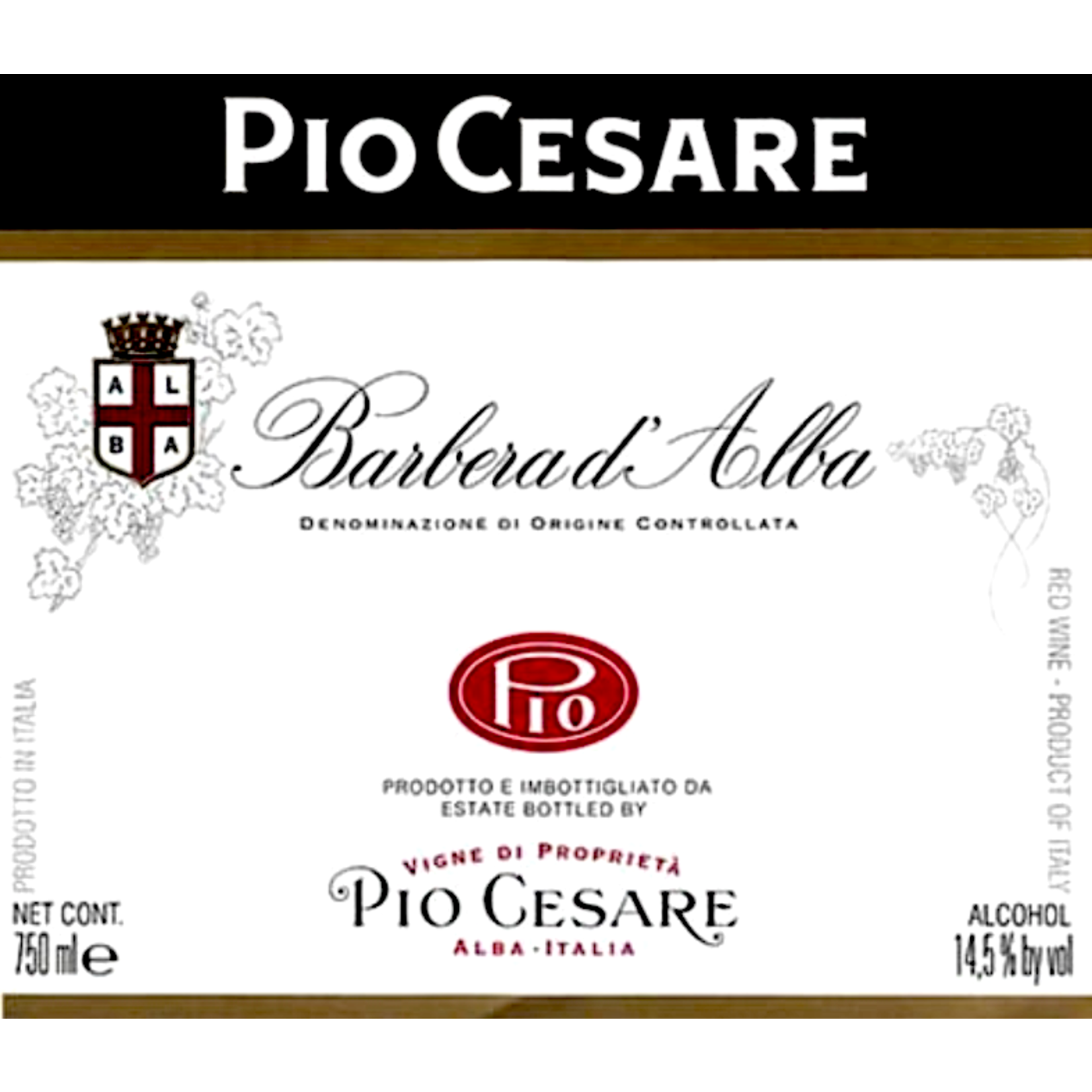 Pio Cesare Pio Cesare Barbera d'Alba 2019  Piedmont, Italy  92pts-WS
