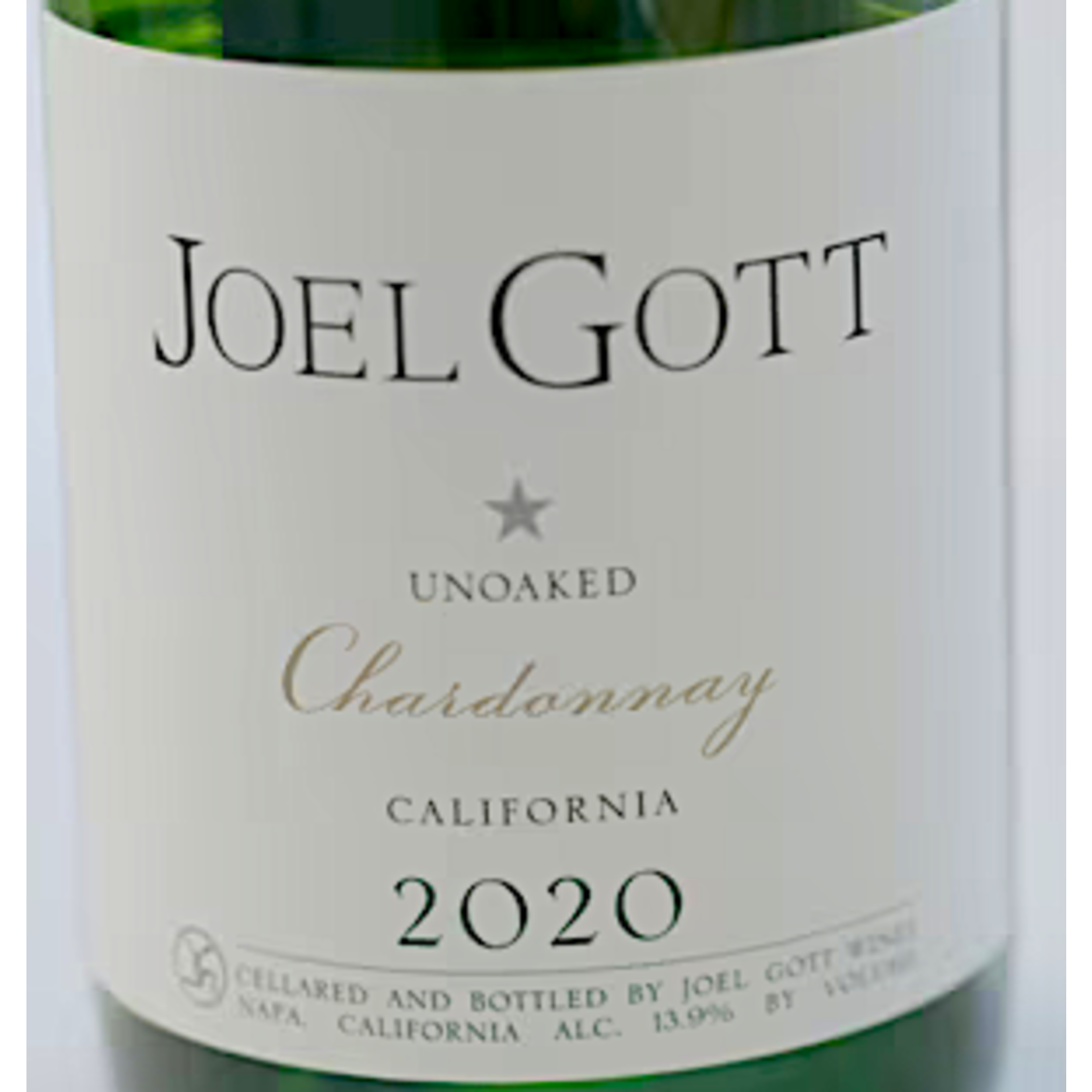 Joel Gott Unoaked Chardonnay 2022  Napa, California