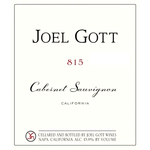 Joel Gott 815 Cabernet Sauvignon 20121 Napa, California