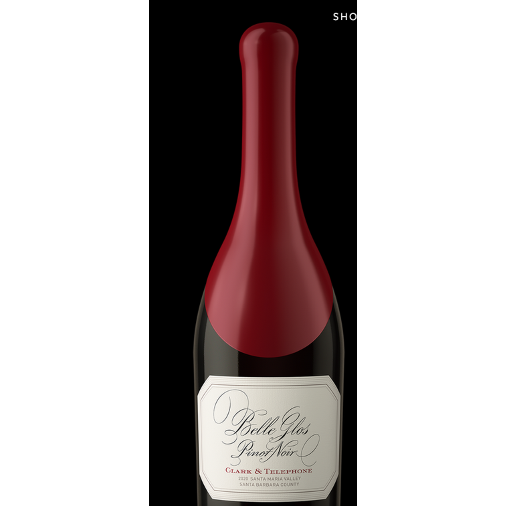Belle Glos Wines Belle Glos Clark & Telephone Pinot Noir 2021  Santa Barbara County, Rutherford, California