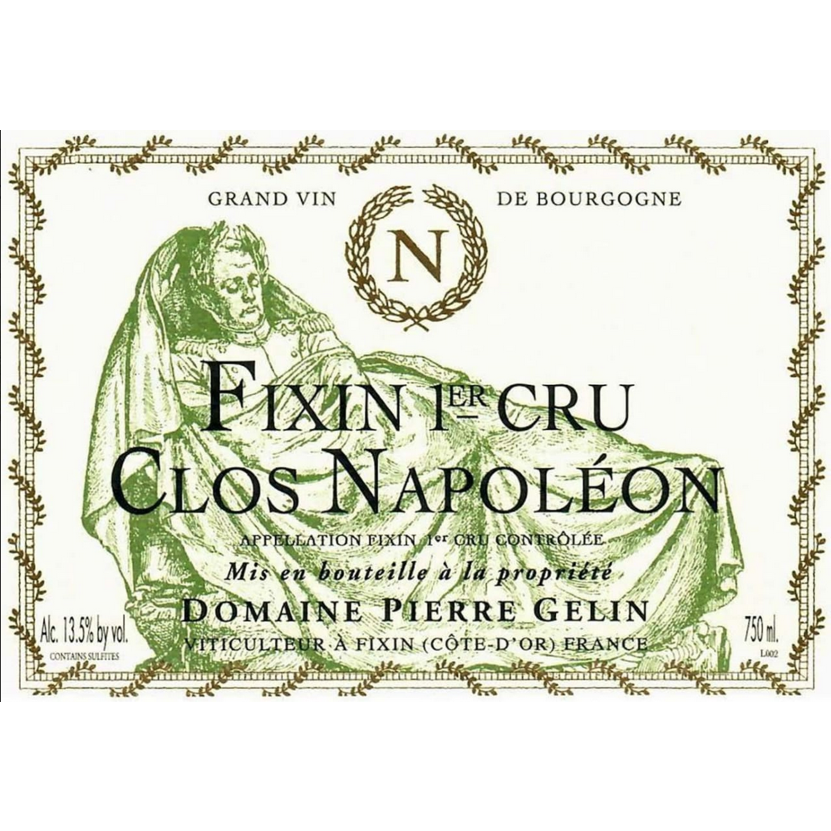 Domiane Pierre Gelin Domiane Pierre Gelin Fixin 1er Cru Clos Napoleon 2018  Burgundy, France