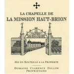 Domaine Clarence Dillon La Chapelle de La Mission Haut-Brion 2019  Pessac-Leognan France