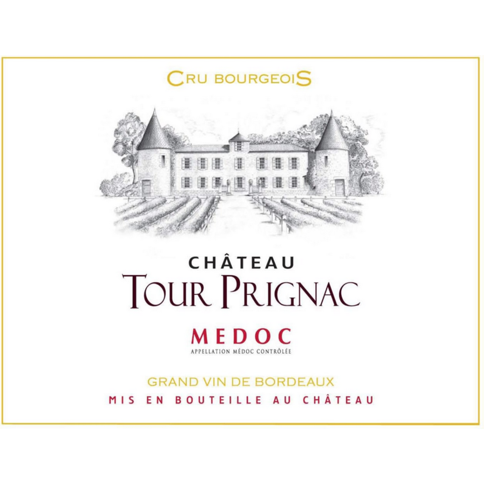 Ch Tour Prignac Chateau Tour Prignac Medoc 2018  Bordeaux, France