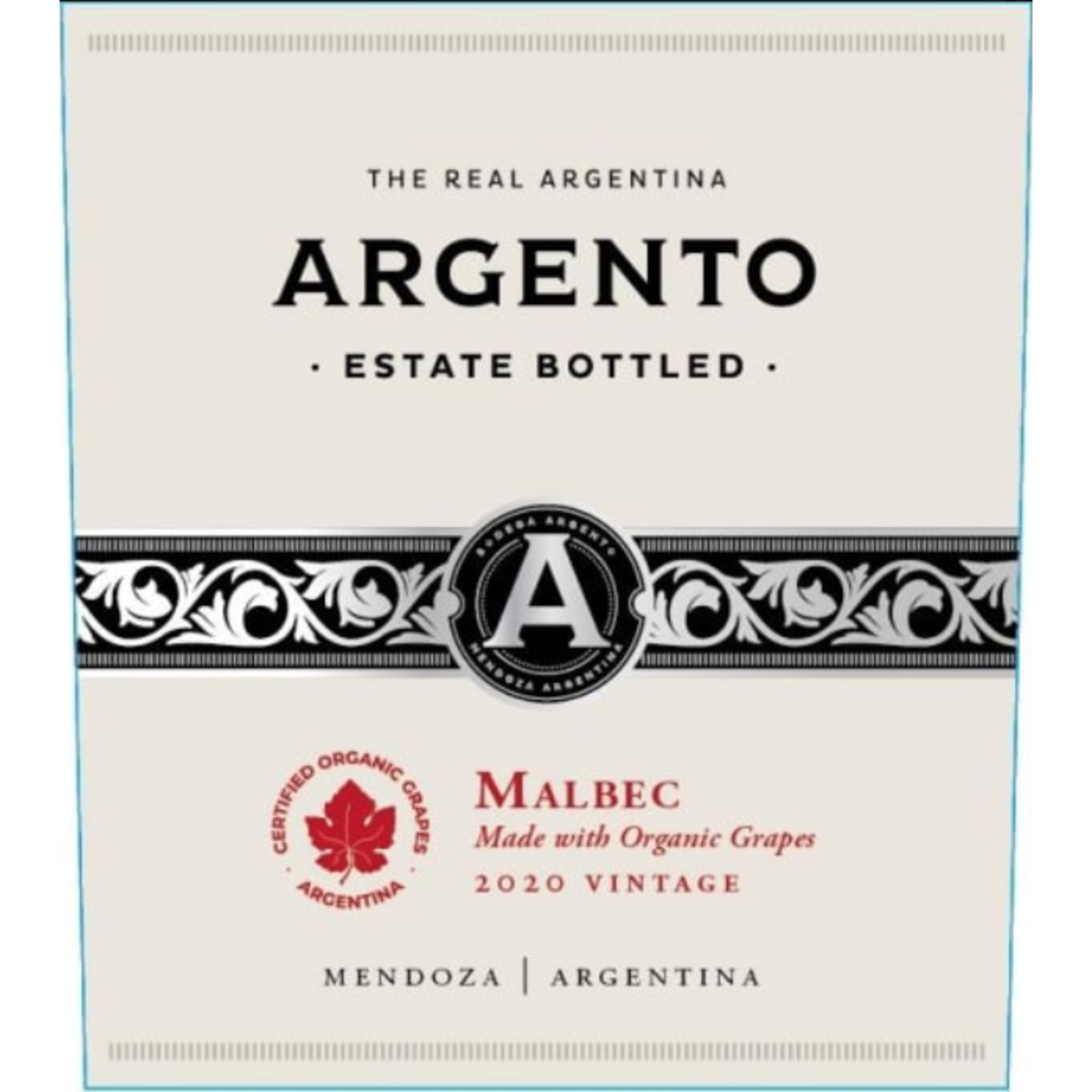 Bodega Argentos Argento Estate Malbec 2021  Mendoza, Argentina