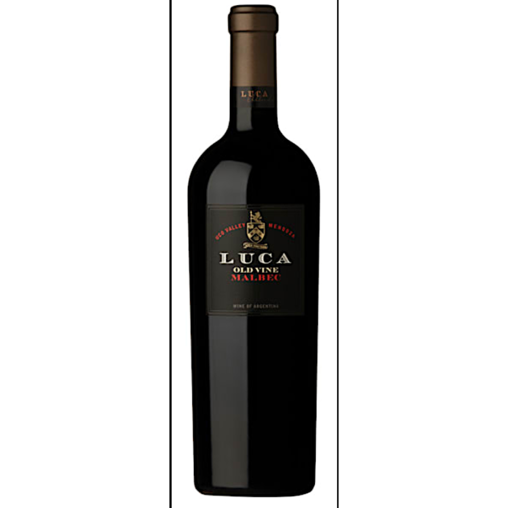 Luca Vineyards Luca Old Vine Malbec 2019  Uco Valley, Mendoza Argentina  95pts-JS, 93pts-WS