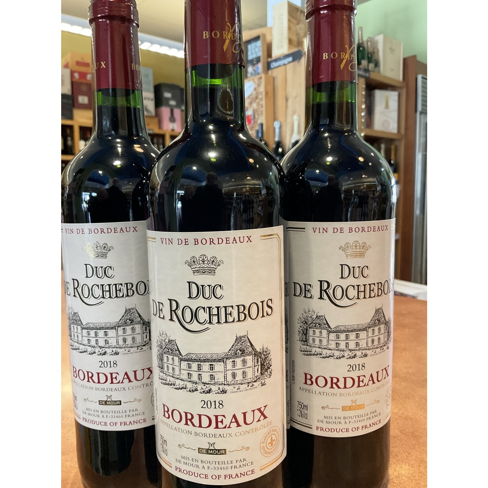 Duc De Rochebois Duc De Rochebois Red Bordeaux 2018  France
