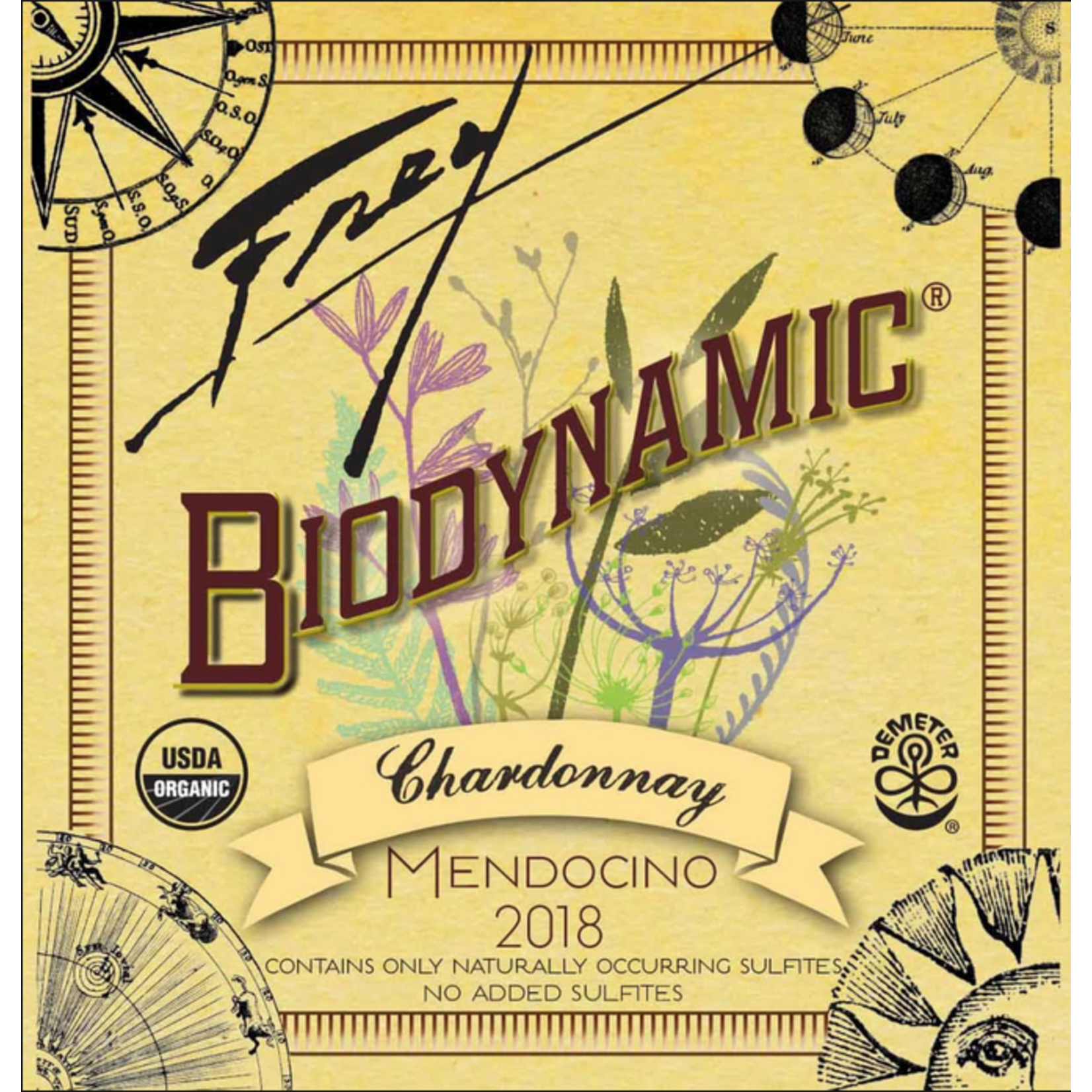 Frey Vineyards Frey Biodynamic Chardonnay  Mendocino California