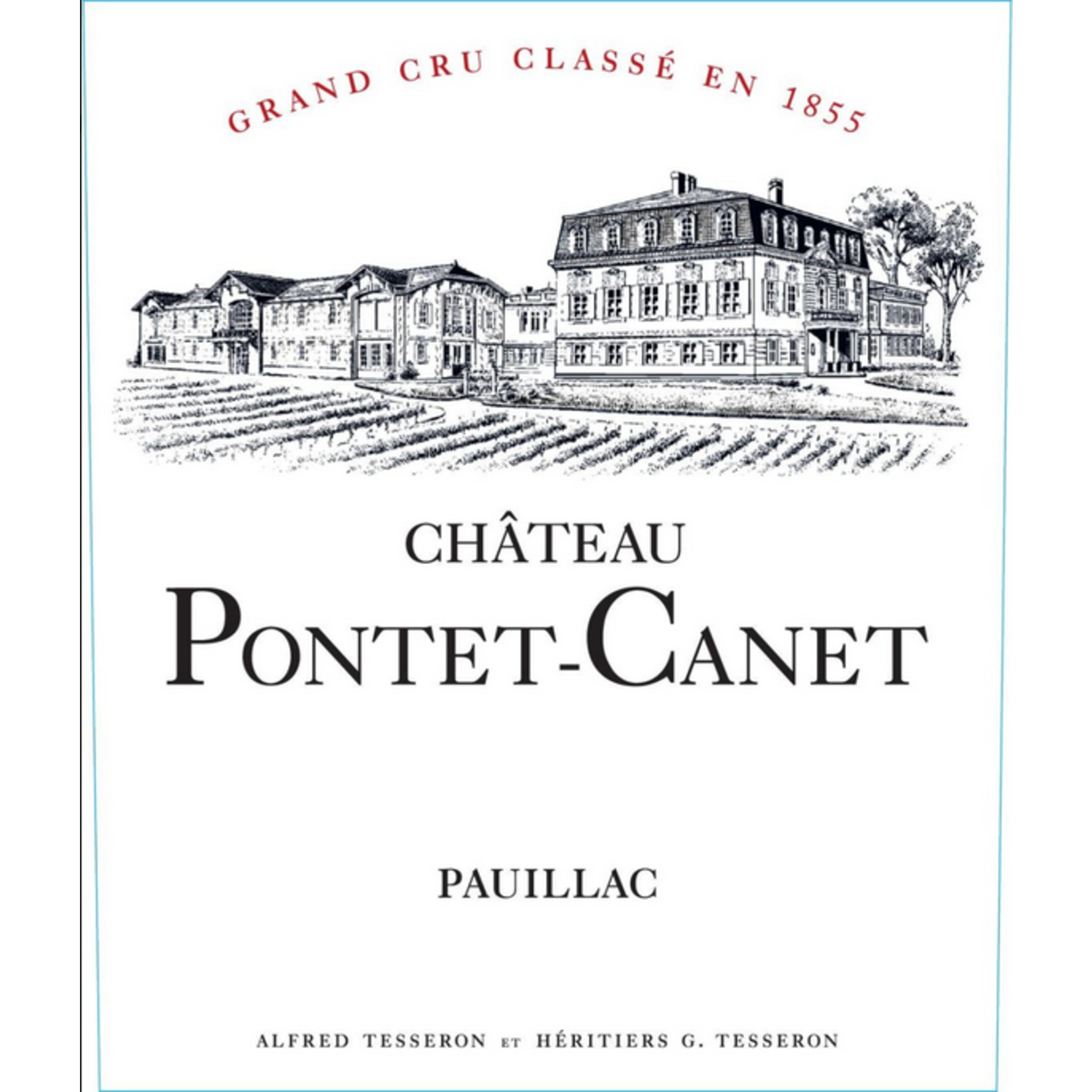 Château Pontet-Canet 2018  France