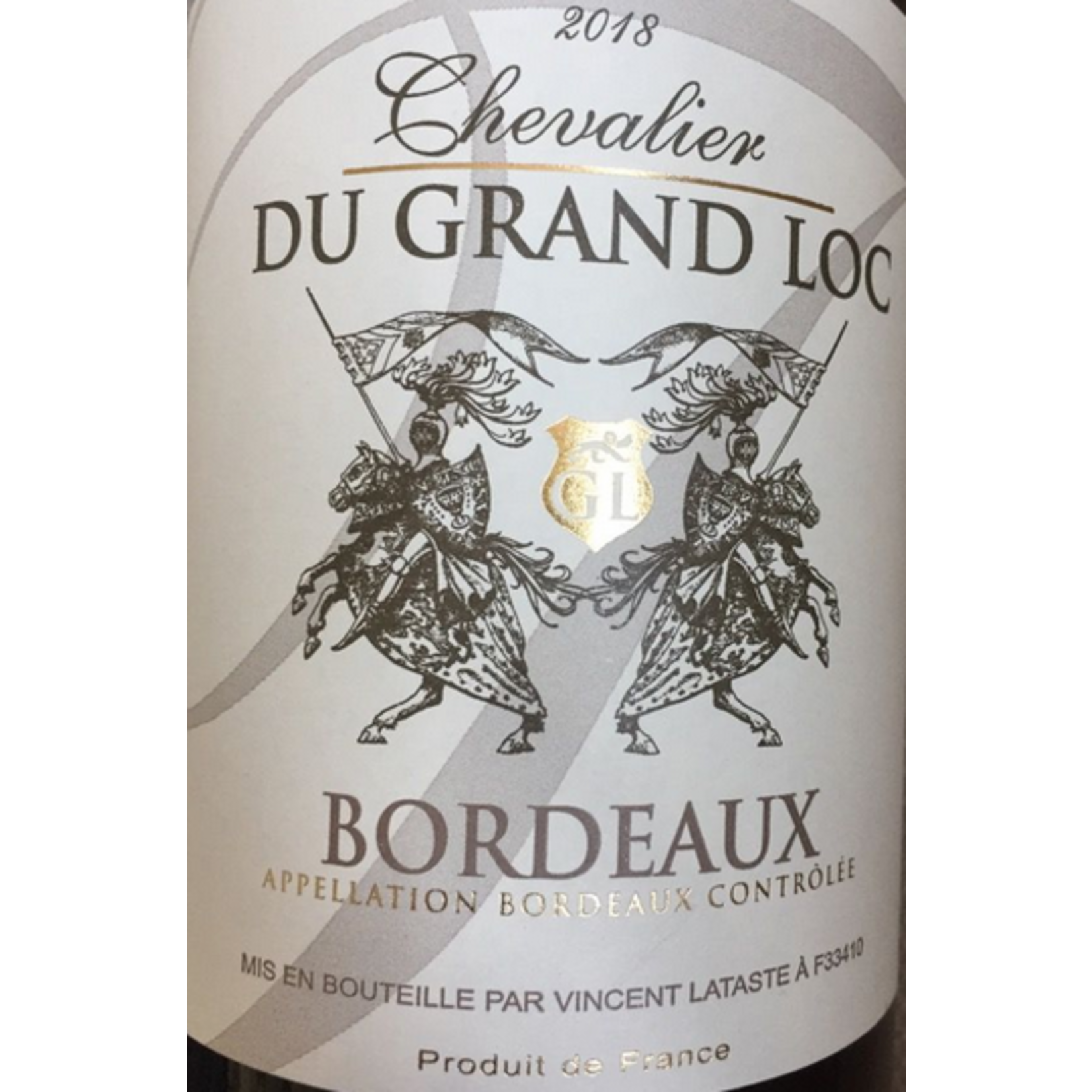 Chevalier Du Grand Loc Bordeaux Rouge 2018  Bordeaux, France