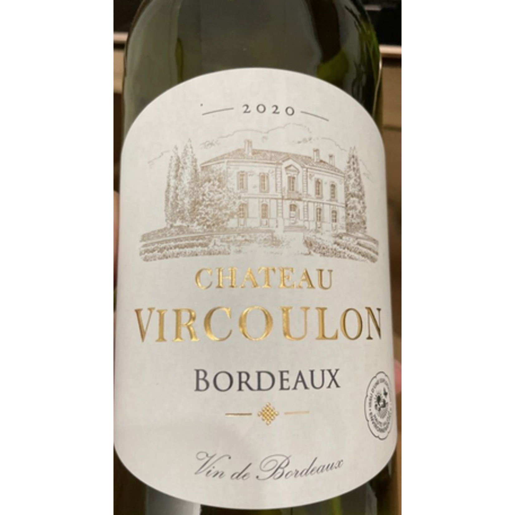Chateau Vircoulon Ch Vircoulon Bordeaux Blanc 2020 Bordeaux, France