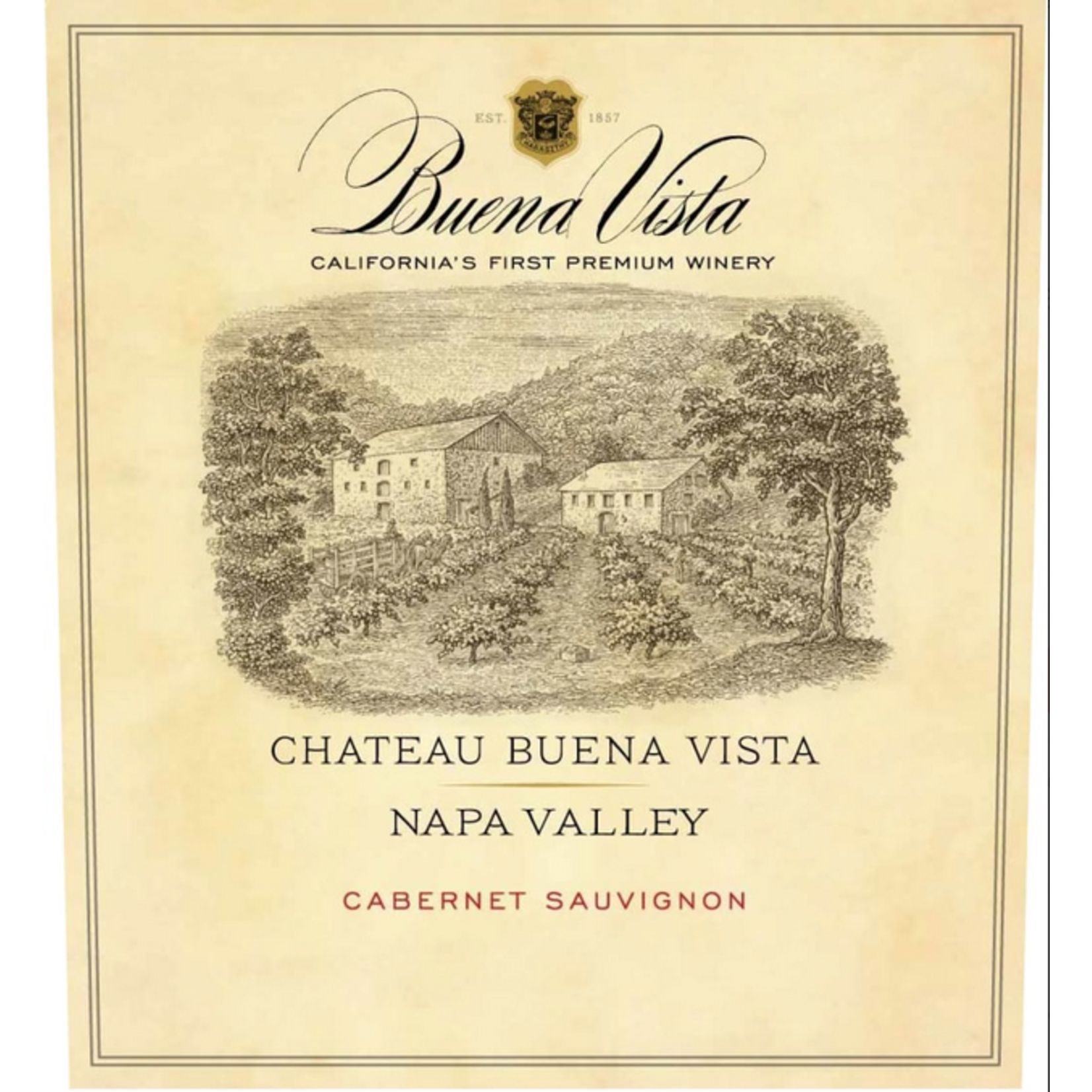Buena Vista Winery Buena Vista Cabernet Sauvignon 2019  California
