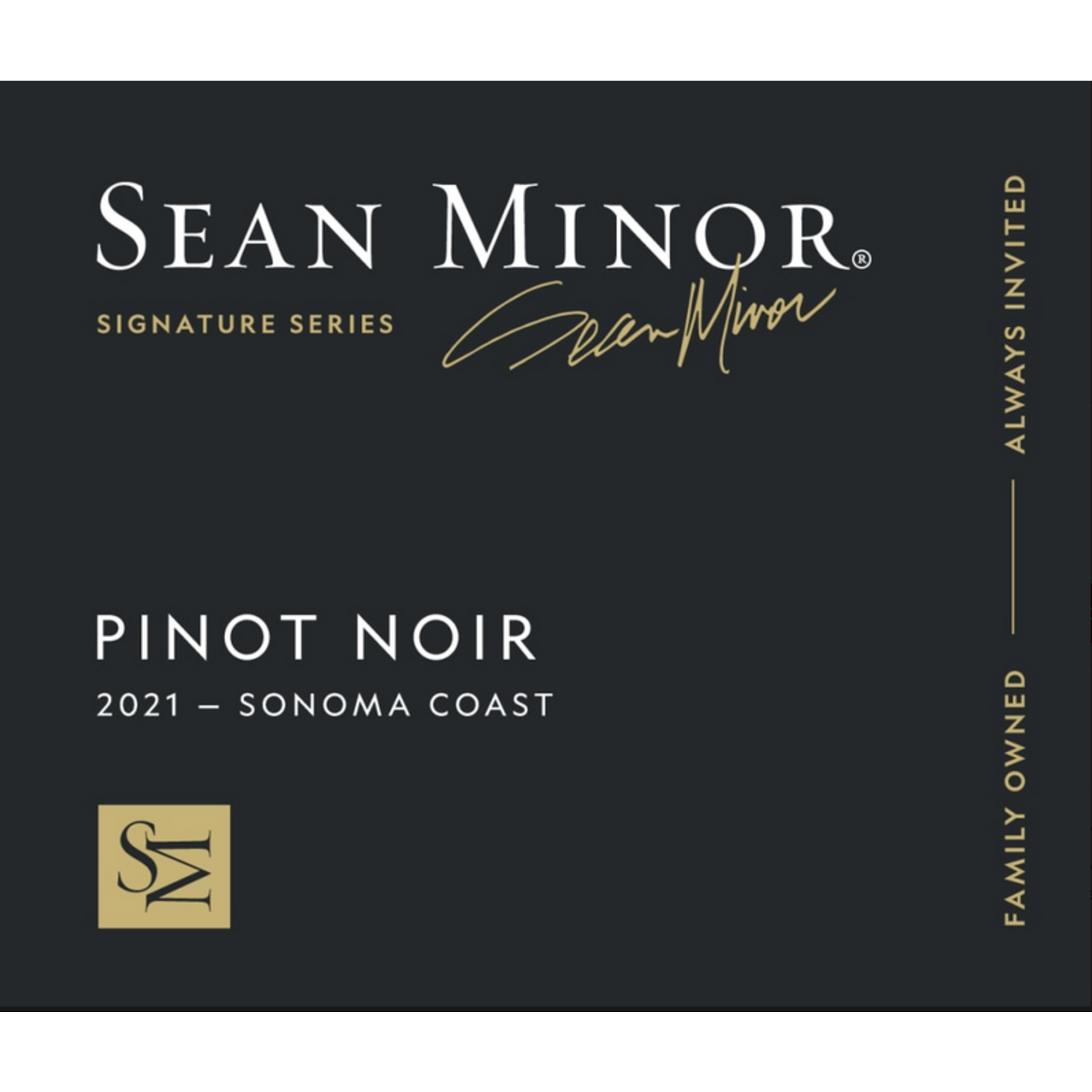 Sean Minor Sean Minor Sonoma Coast Pinot Noir 2021  California
