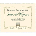 Alain Jaume Alain Jaume Côte du Rhône Blanc de Viognier 2022  France