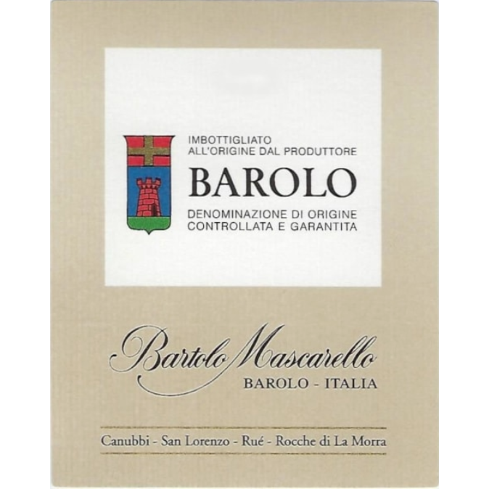 Cantina Mascarello Bartolo Mascarello Barolo 2018  Italy