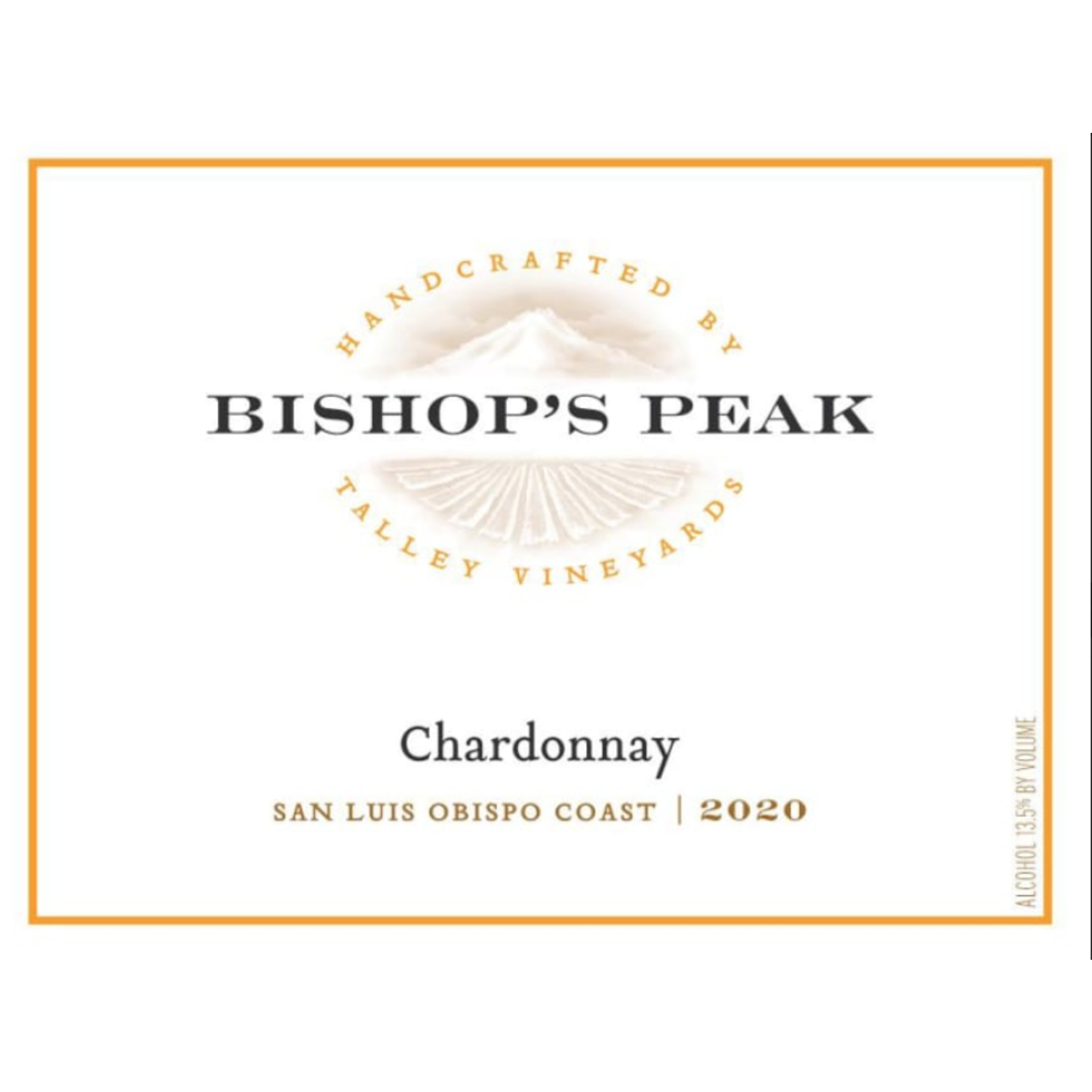 Bishop's Peak Bishop's Peak Chardonnay 2021 San Luis Obispo County, Callifornia  90pts-V