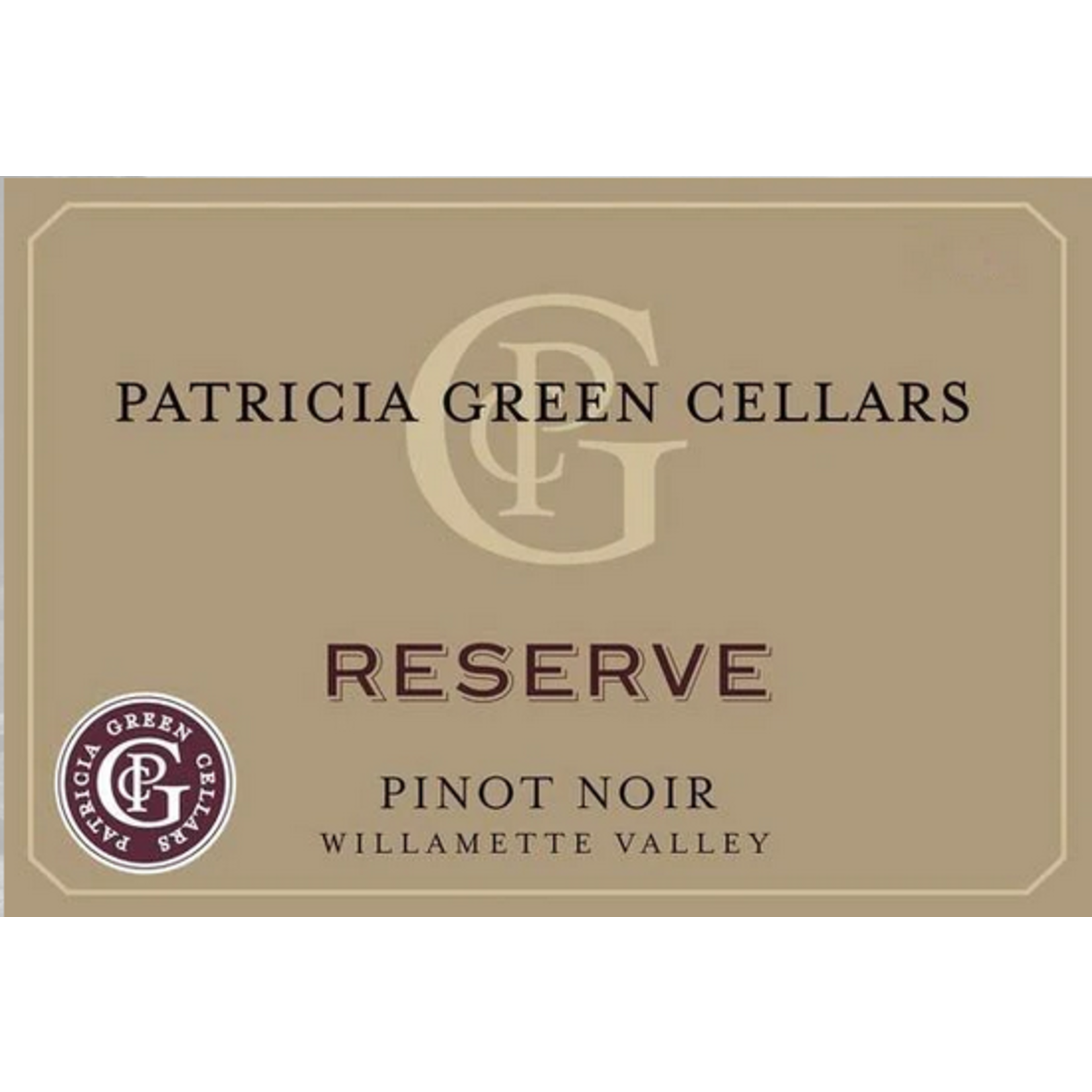 Patricia Green Cellars Patricia Green Cellars Reserve Pinot Noir 2021  Oregon