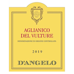 D'Angelo Rionero D'Angelo Aglianico Del Vulture 2019  Italy