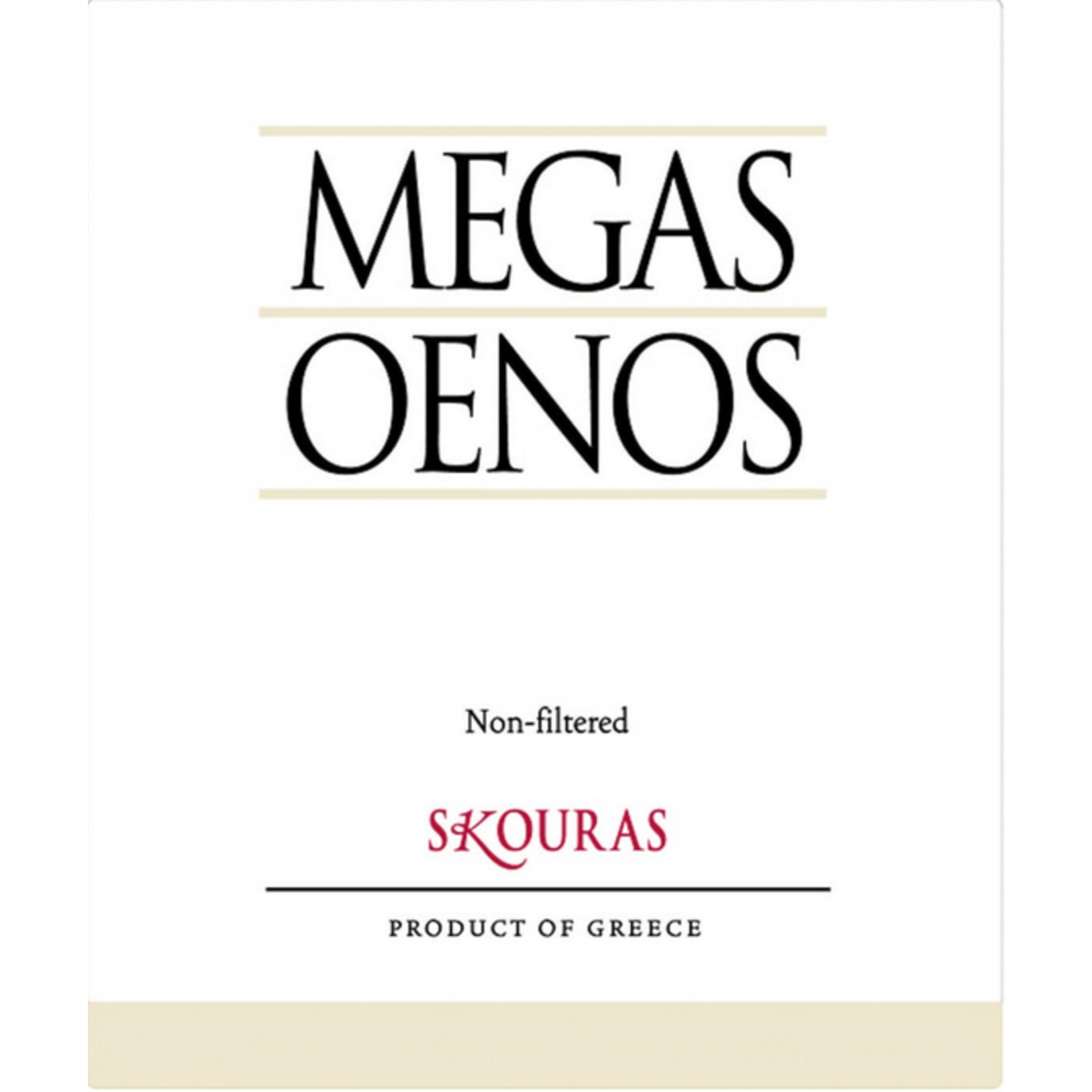 Skouras Wines Skouras Megas Oenos 2018  Greece