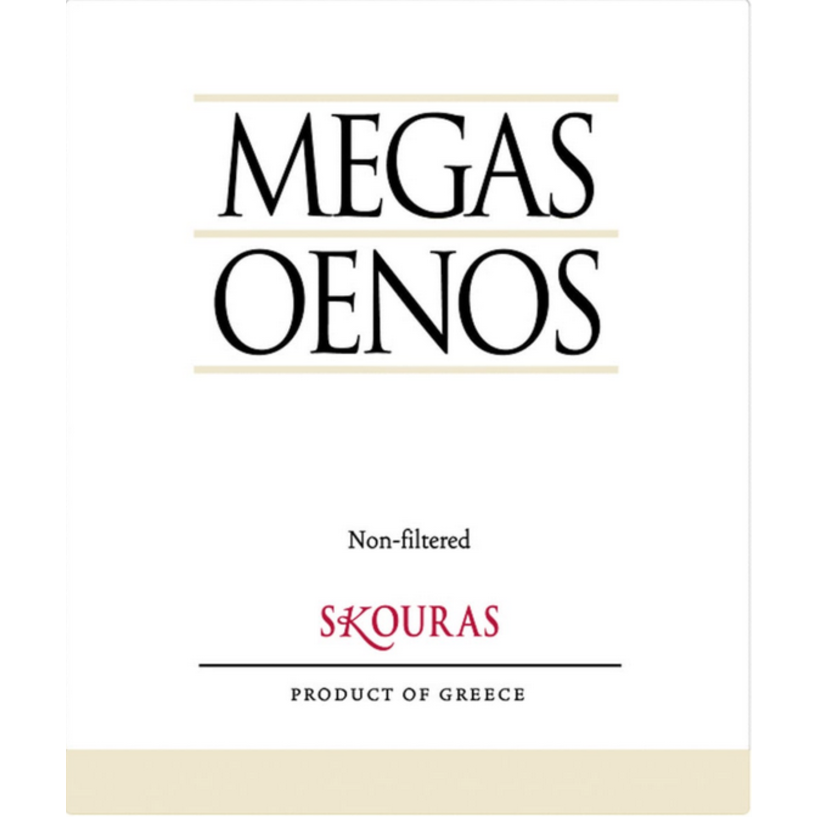 Skouras Wines Skouras Megas Oenos  Greece 2020 Greece