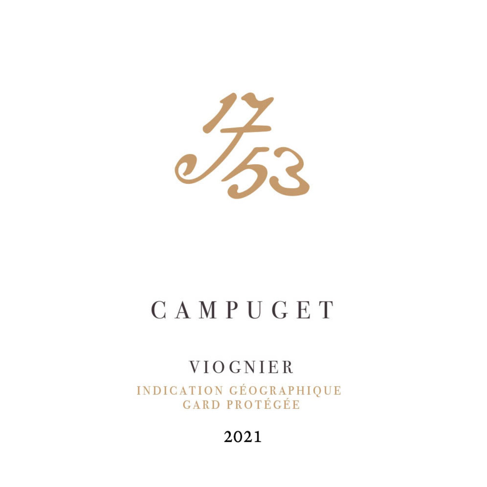 Campuget Chateau de Campuget 1753 Viognier 2021 Rhone France