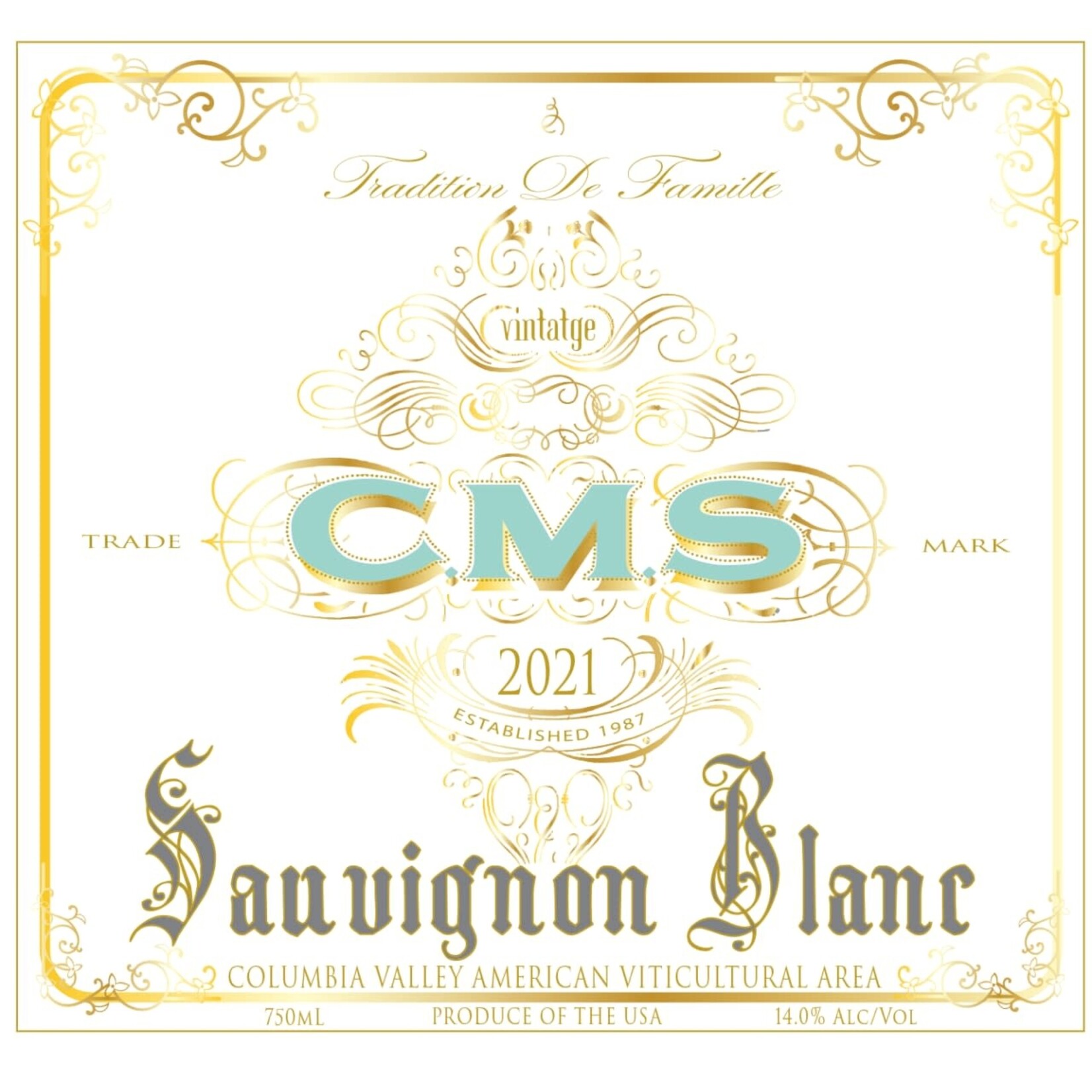 Hedges Family Estate CMS Sauvignon Blanc 2021 Columbia Valley, Washington