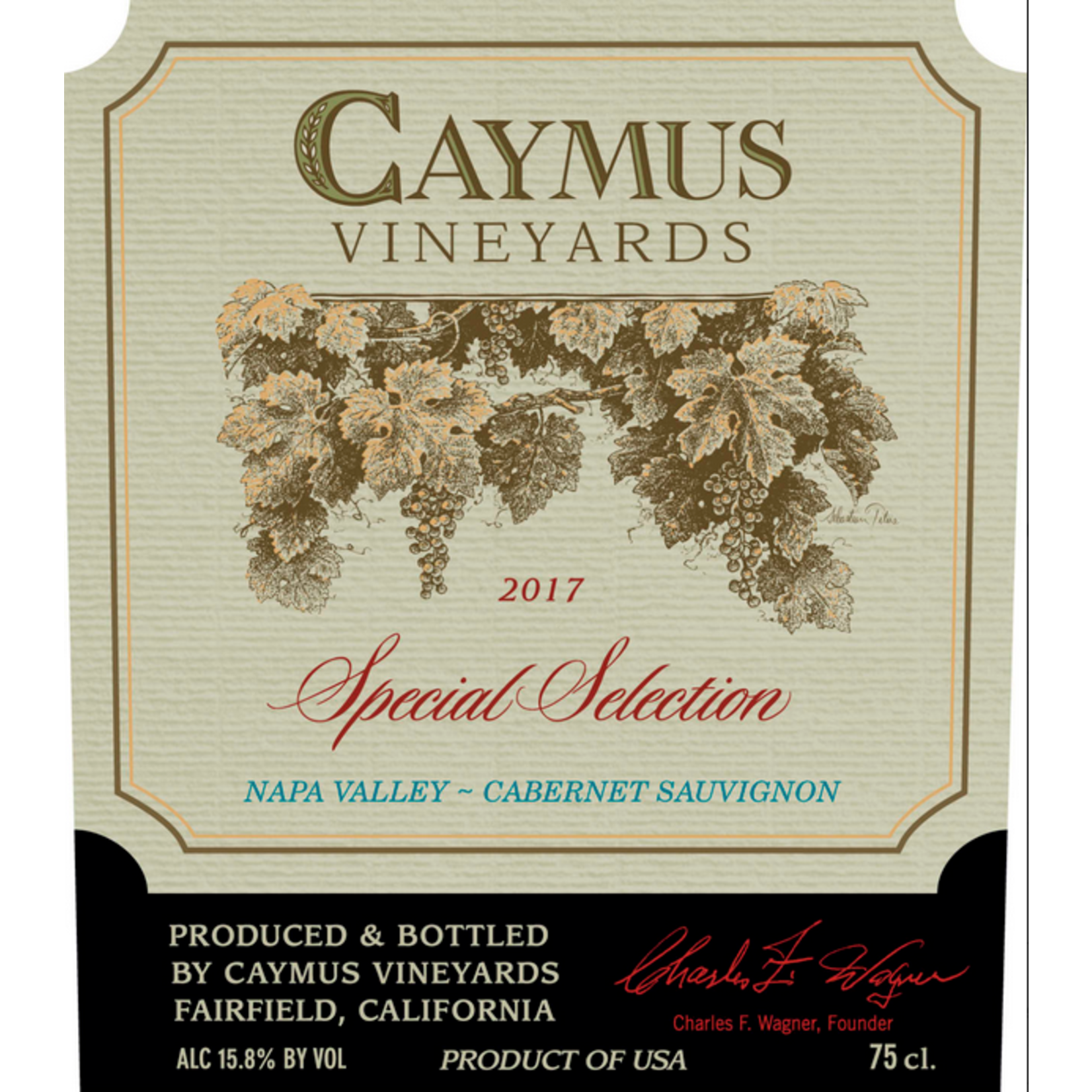Caymus Special Selection Cabernet Sauvignon 2018  Napa Valley, California