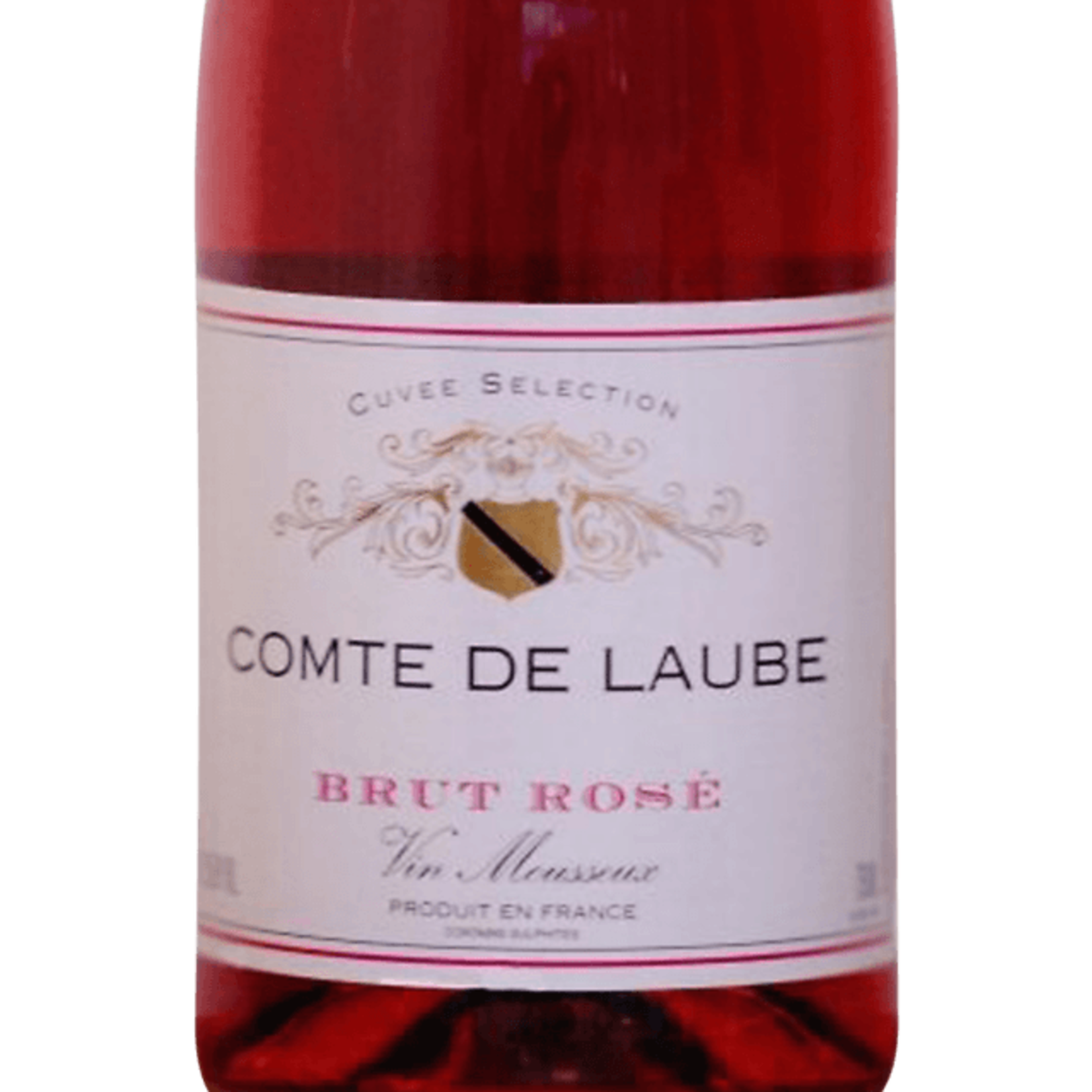 Maison Hébrand Comte de Laube Cuvée Selection Sparkling Brut Rose Bordeaux, France