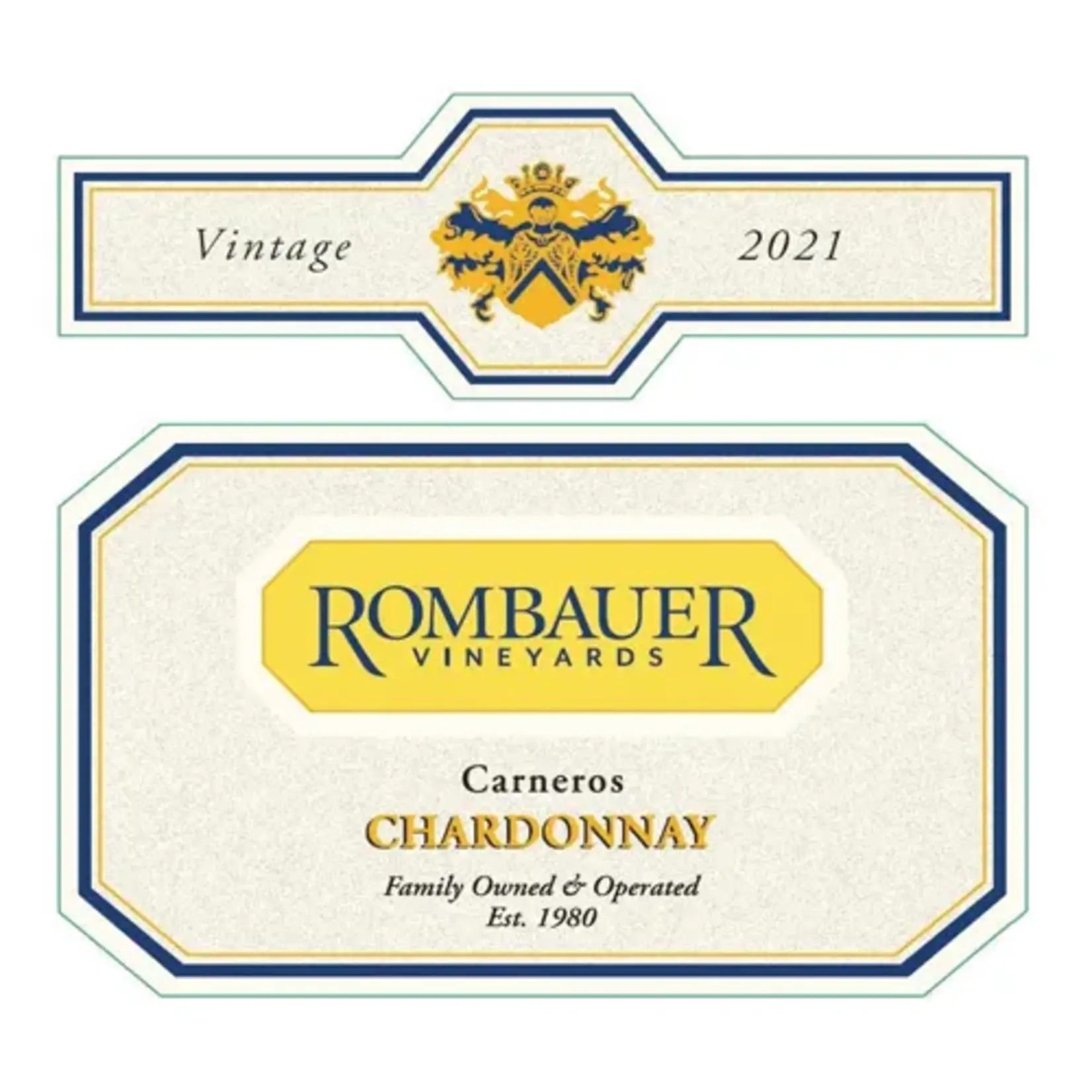 Rombauer Rombauer Carneros Chardonnay 2022  Napa, California