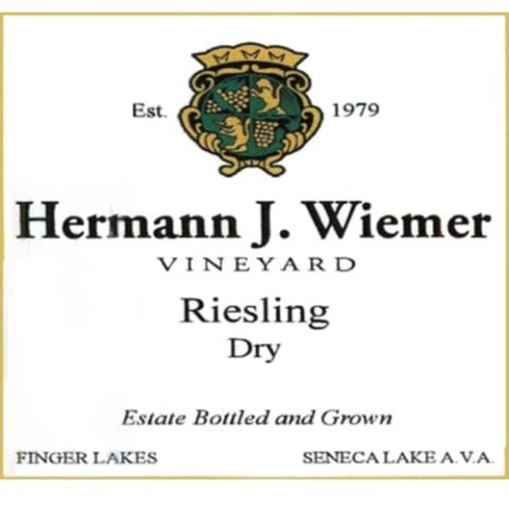 Hermann Wiemer Hermann J Wiemer Dry Riesling 2021 Finger  Lakes, New York