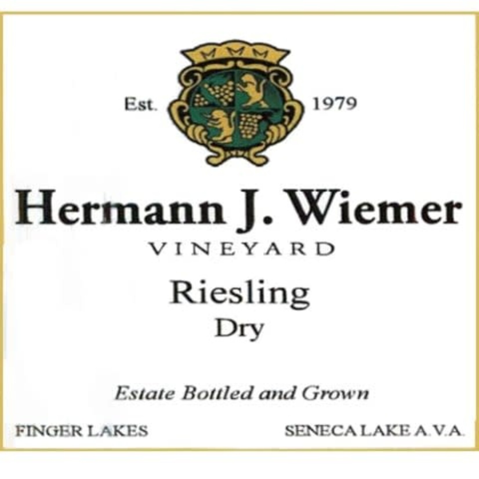 Hermann Wiemer Hermann J Wiemer Dry Riesling 2022 Finger  Lakes, New York
