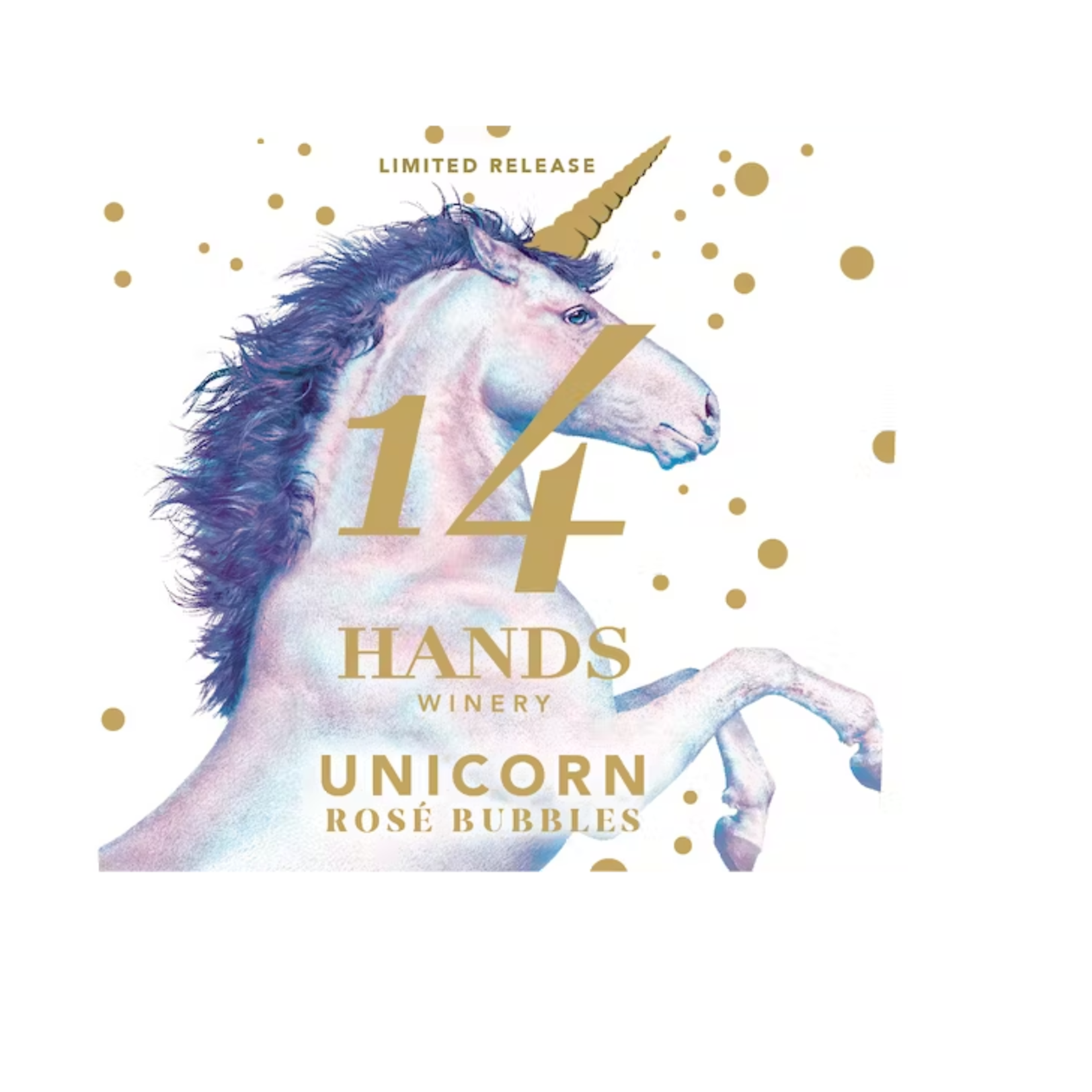 14 Hands Winery 14 hands Unicorn Rosé Bubbles Limited Release   Columbia Valley, Washington