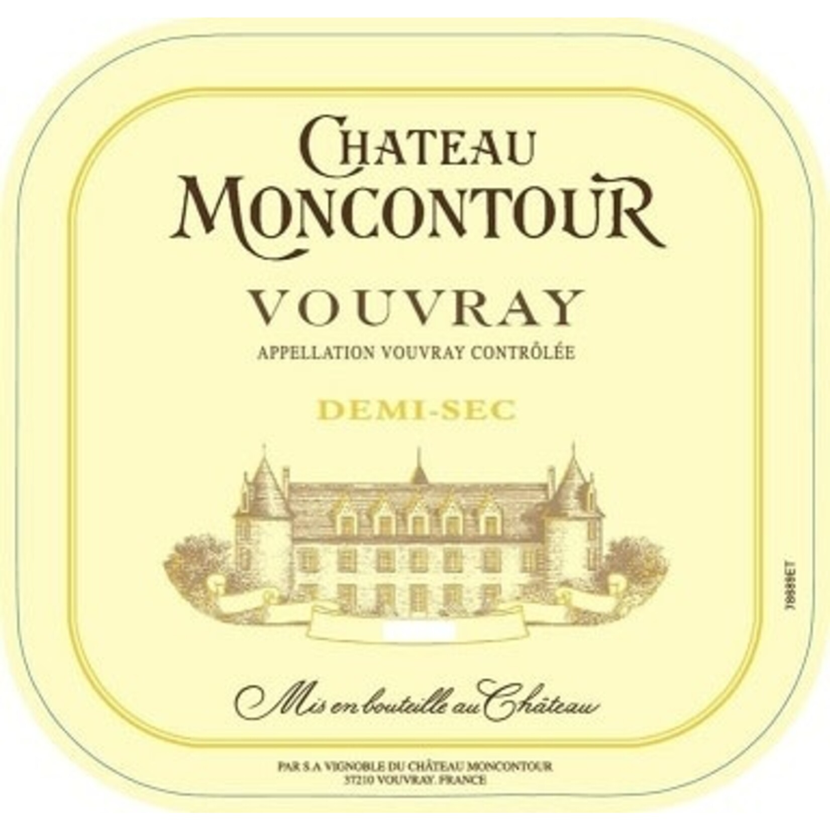 Chateau Moncontour Chateau Moncontour Demi-Sec Vouvray 2020   Loire, France