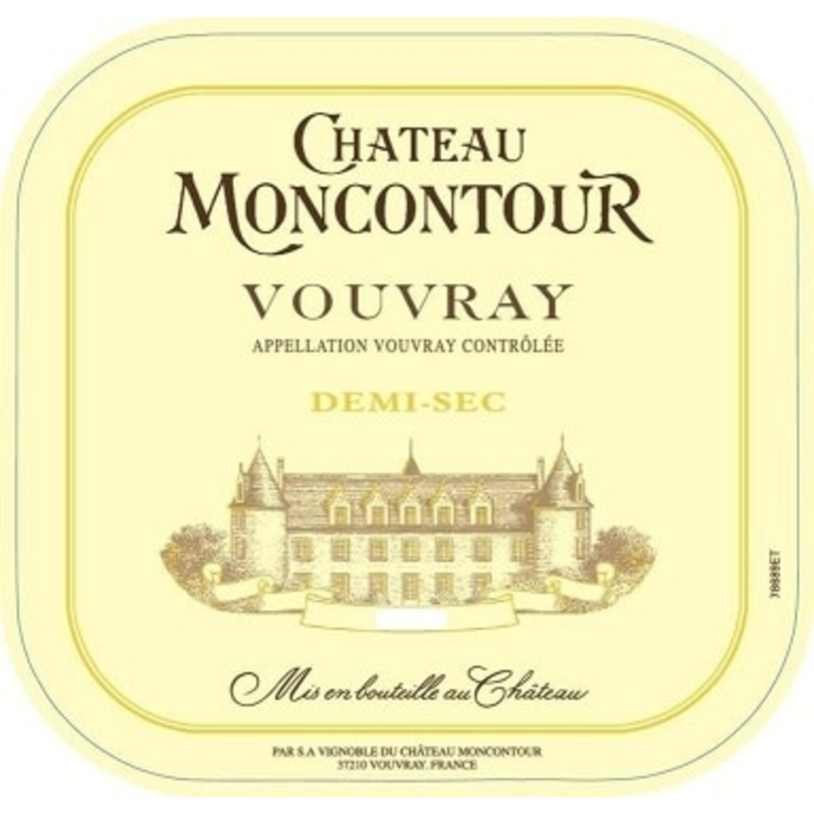 Chateau Moncontour Chateau Moncontour Demi-Sec Vouvray 2020   Loire, France