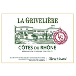 La Grivelière La Griveliere Cotes-Du-Rhone Rouge 2022  Rhone, France