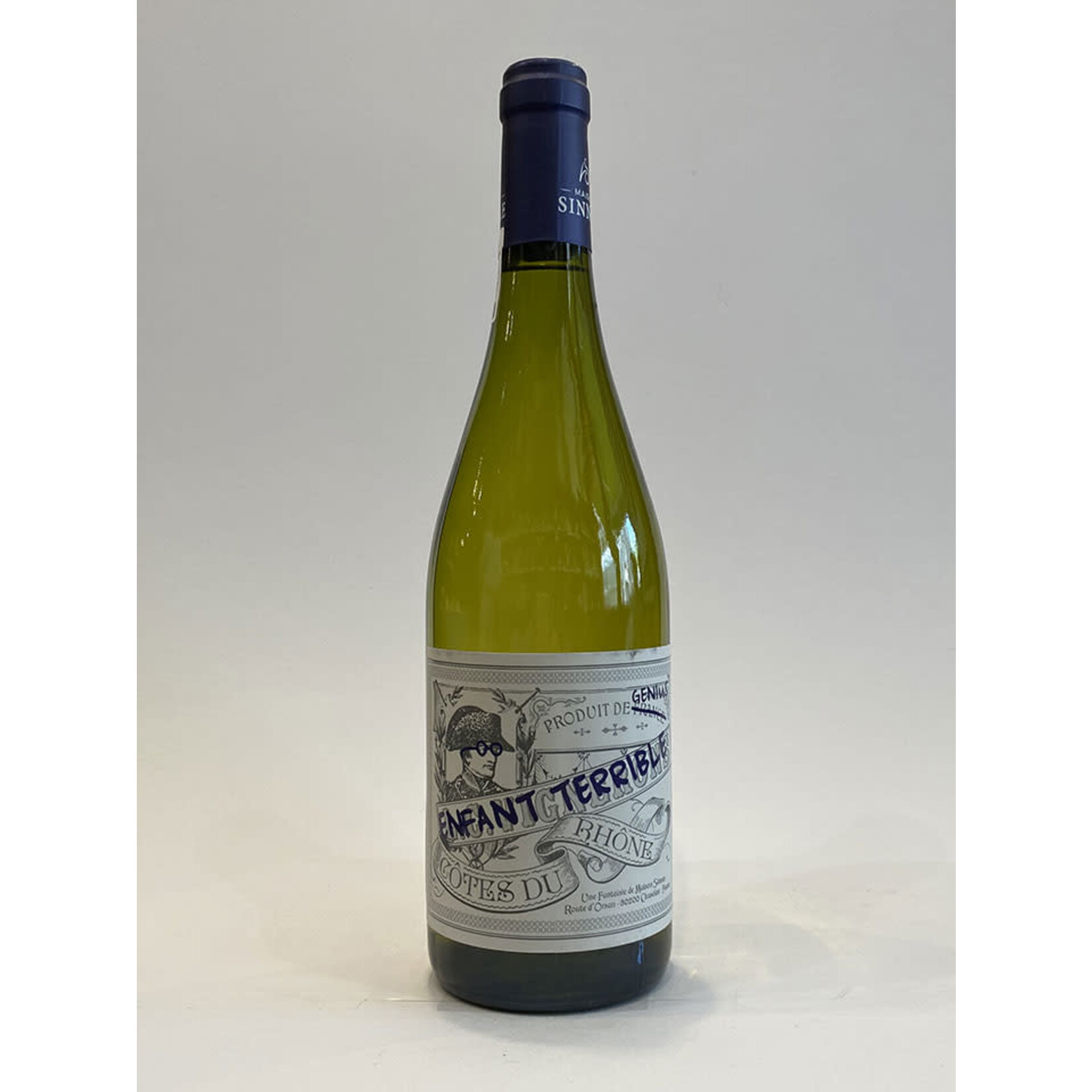 Laudun Chusdan Vignerons Enfant Terrible Blanc Cotes-du-Rhone 2018 Rhone, France