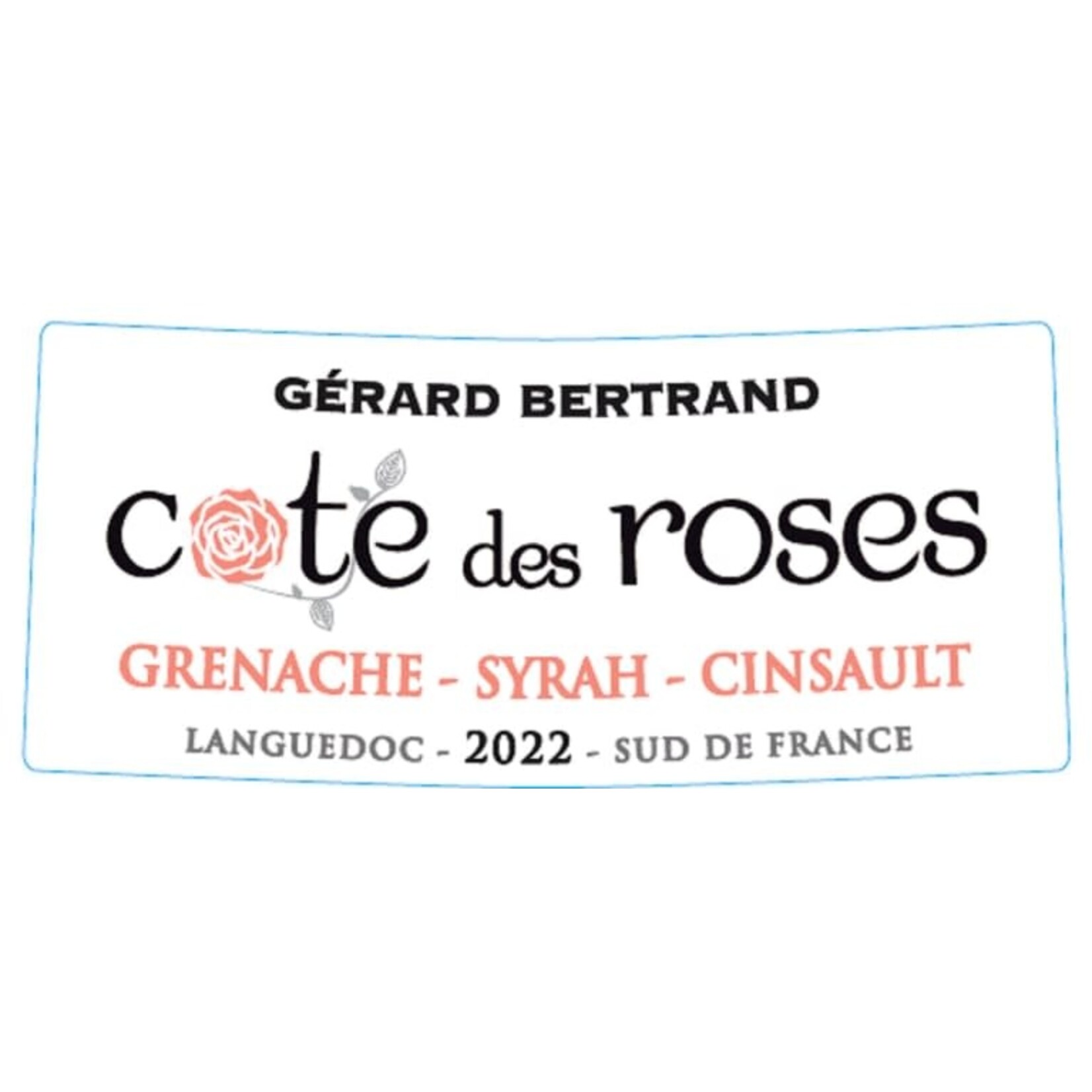 Gerard Bertrand Cote des Roses Rose 2023  Languedoc, France