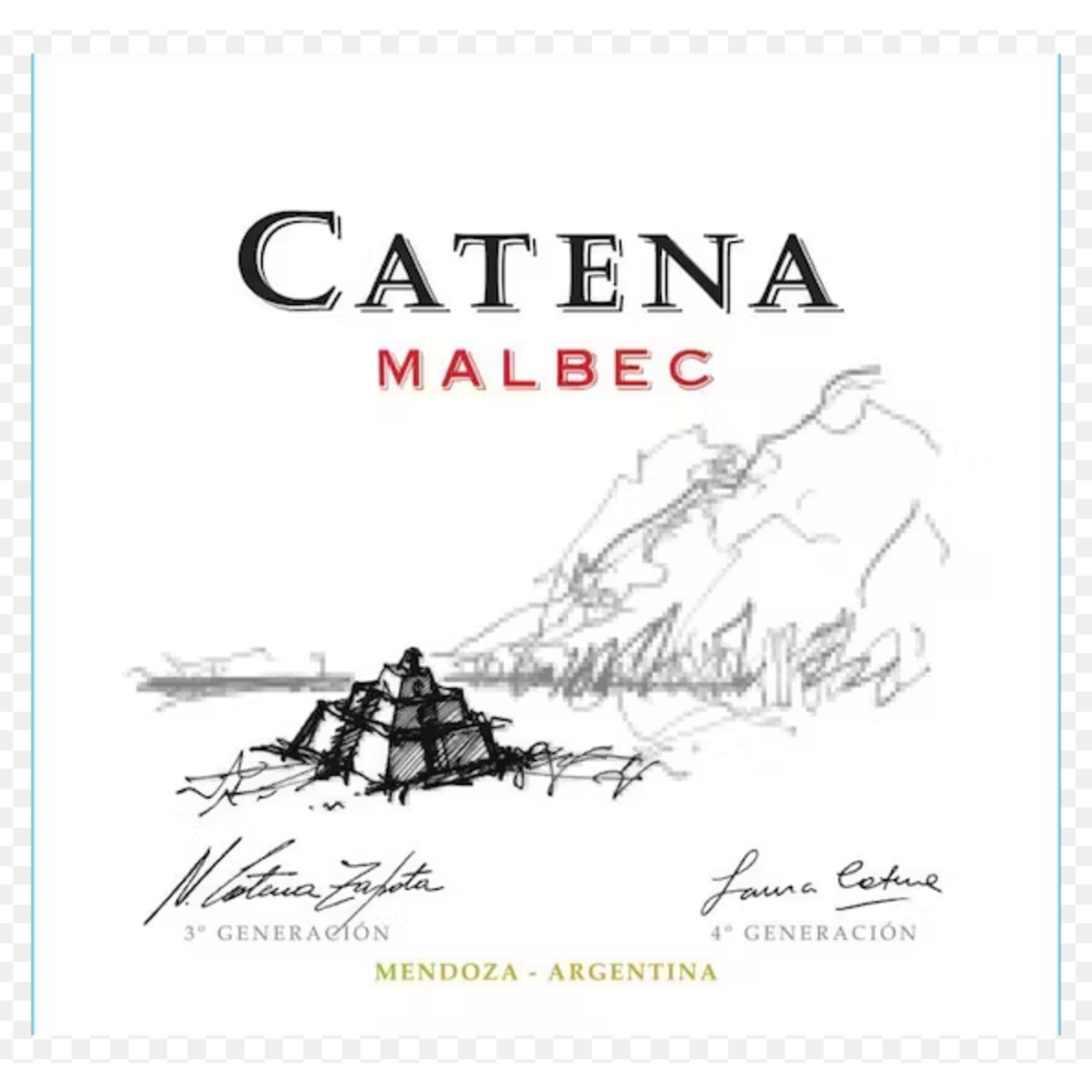 Catena Catena High Mountain Vines Malbec 2021  Argentina