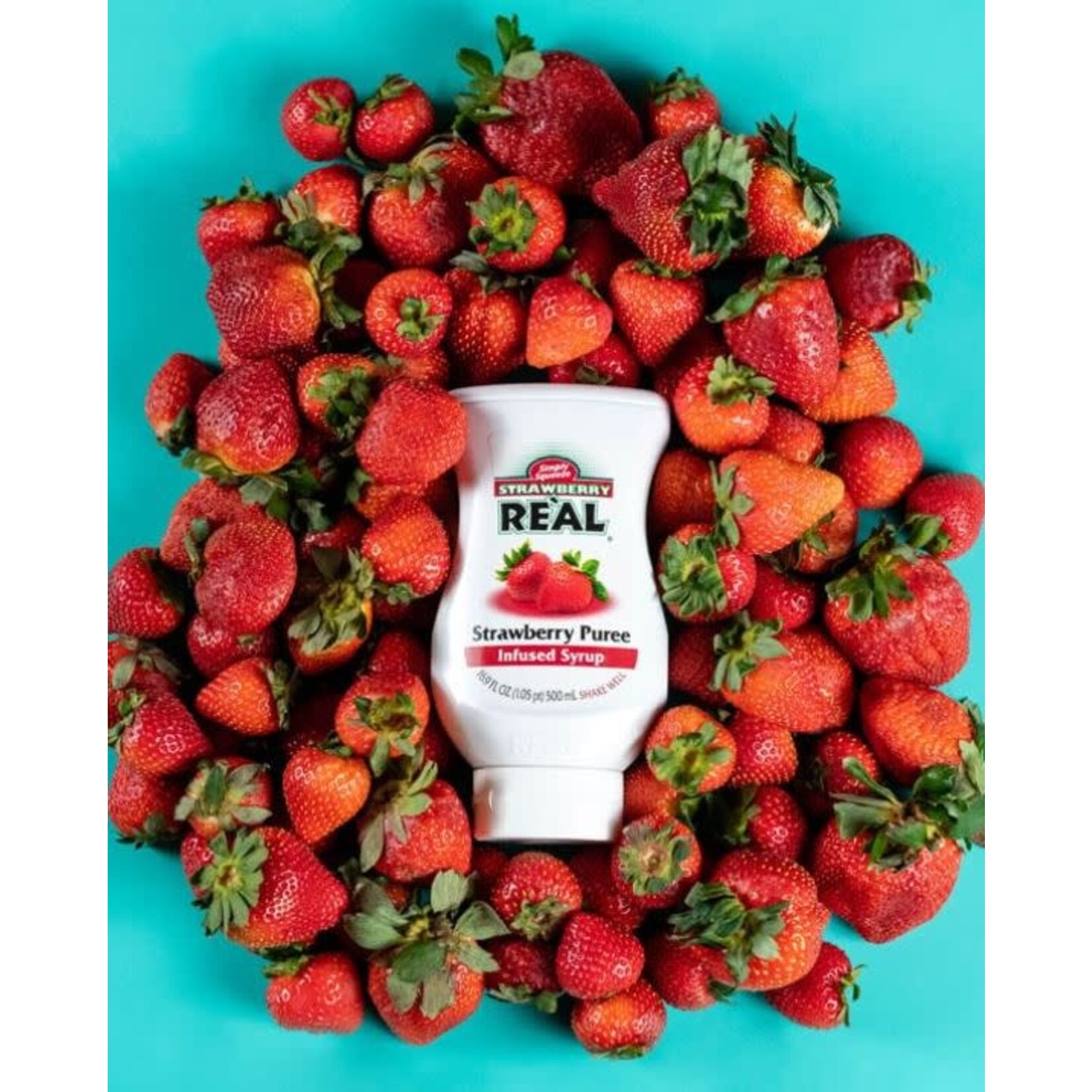 Real Infused Exotics Strawberry 16.9 Fl Ounces