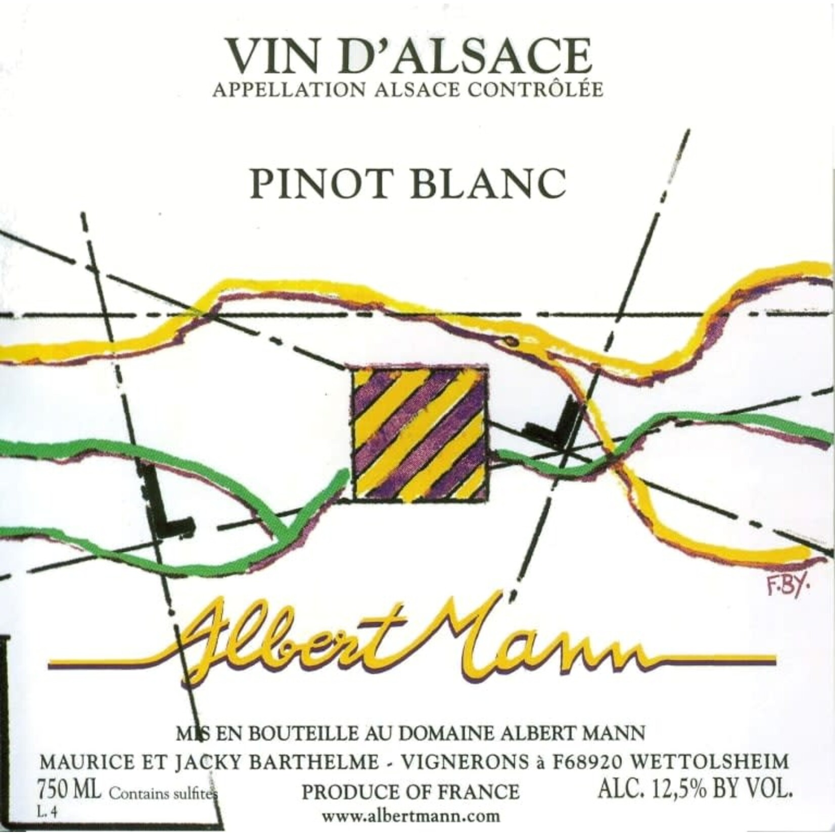 Albert Mann Albert Mann Pinot Blanc Auxerrois 2021 Alsace, France