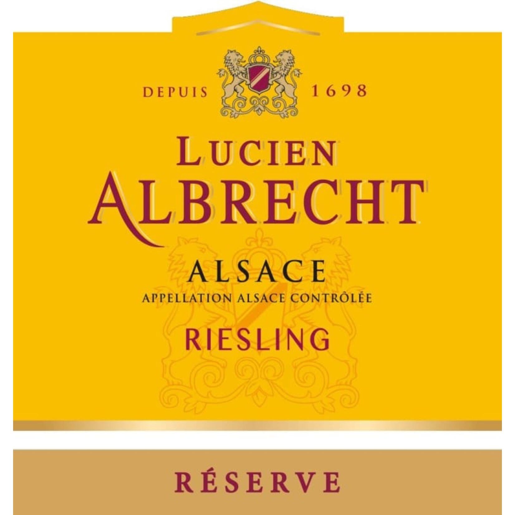 Lucien Albrecht Riesling Reserve 2024 Alsace, France