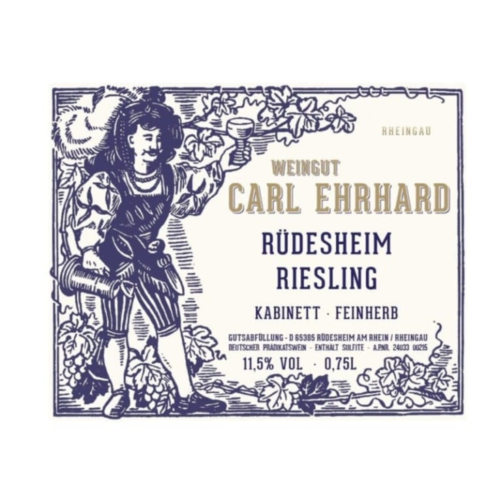 Carl Ehrhard Carl Ehrhard Old School Riesling Trocken 2020 Rheingau, Germany